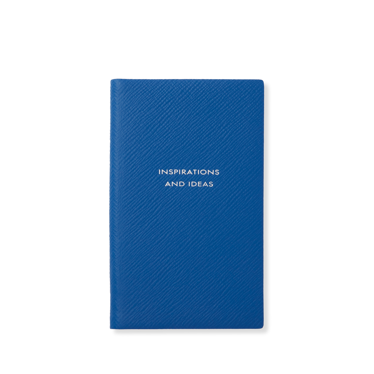 Inspirations And Ideas Panama Notebook in Cerulean | Smythson