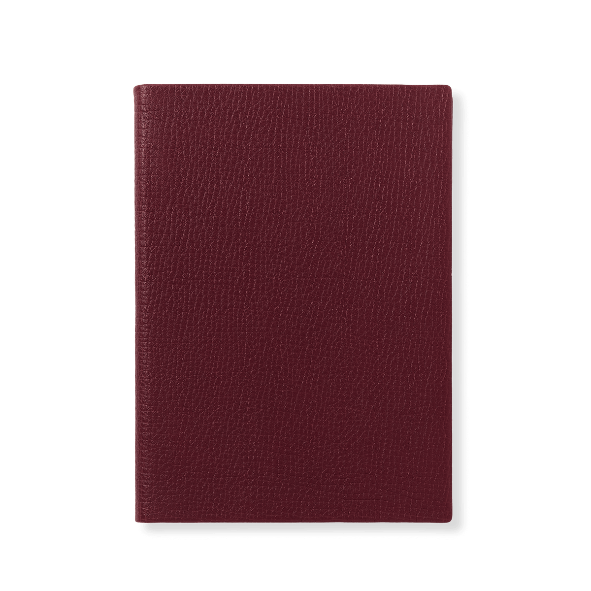 Soho Notebook in Ludlow in Dark Cherry | Smythson Europe