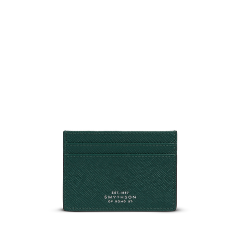 Small Photo Frame in Panama in Black | Smythson