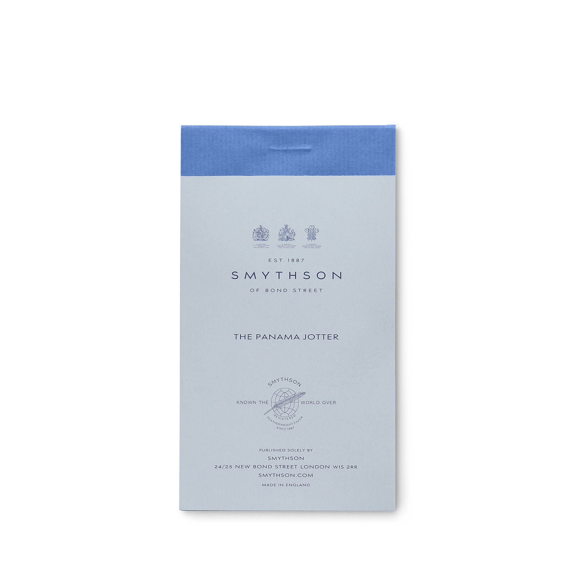 Panama Size Jotter Refill - Pale Blue