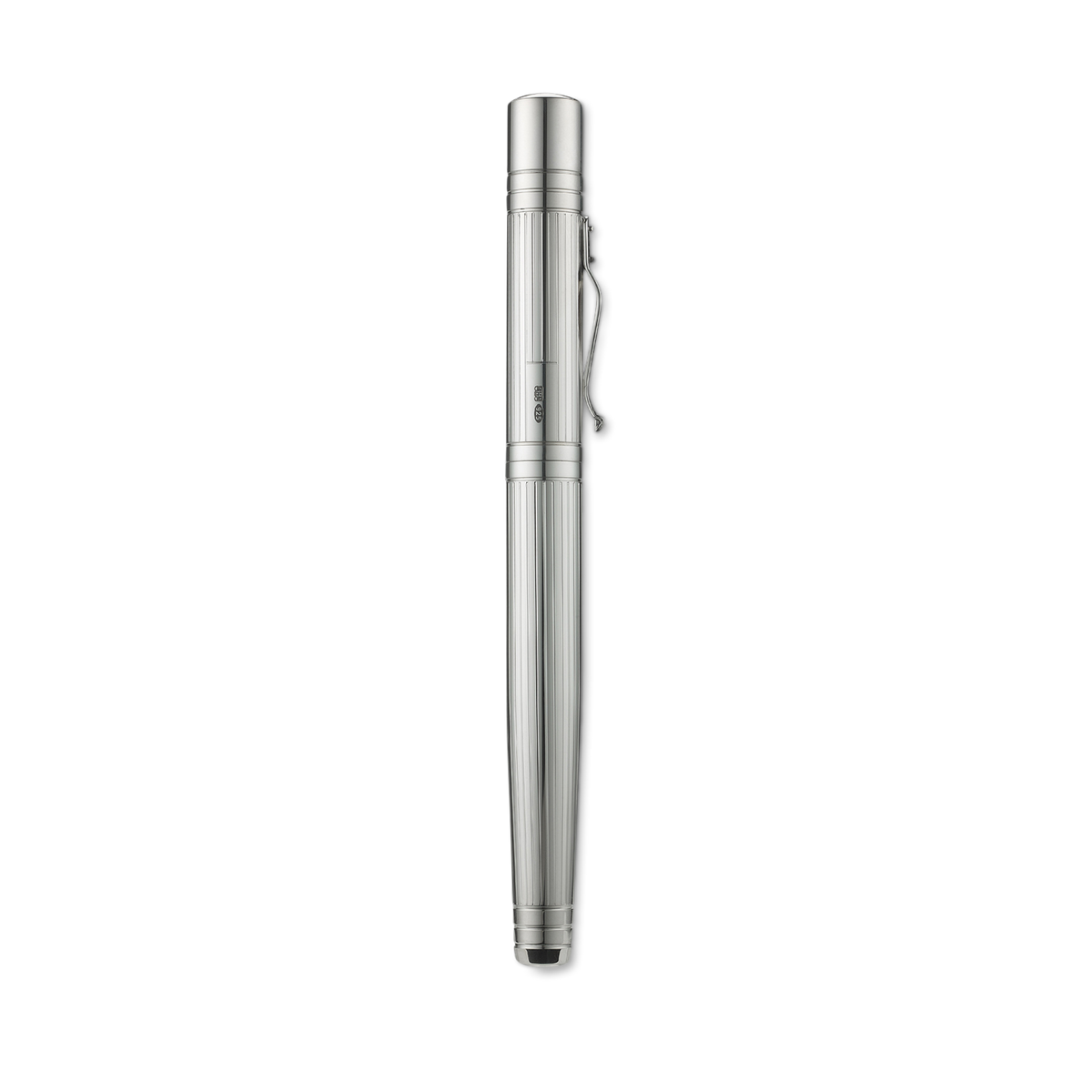 Grand Fountain Pen in Silver | Smythson International