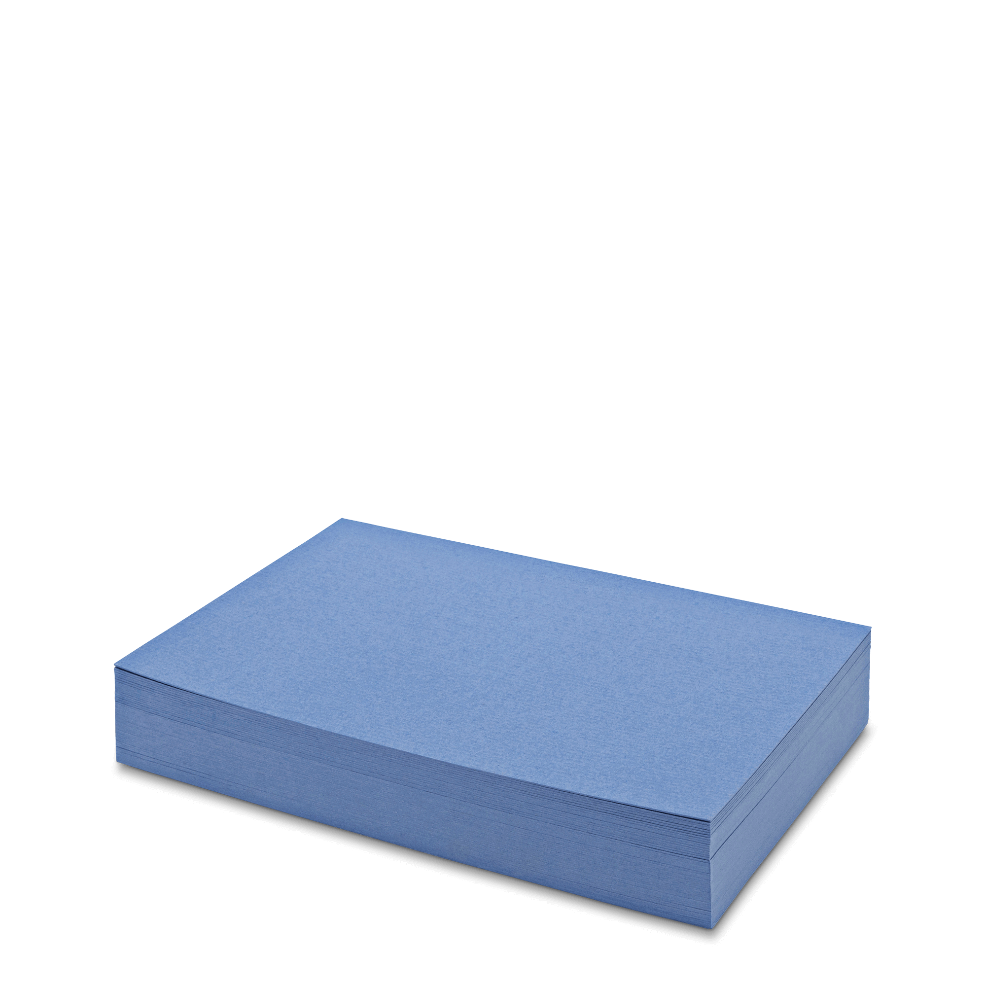 Plain Correspondence Cards - Nile Blue