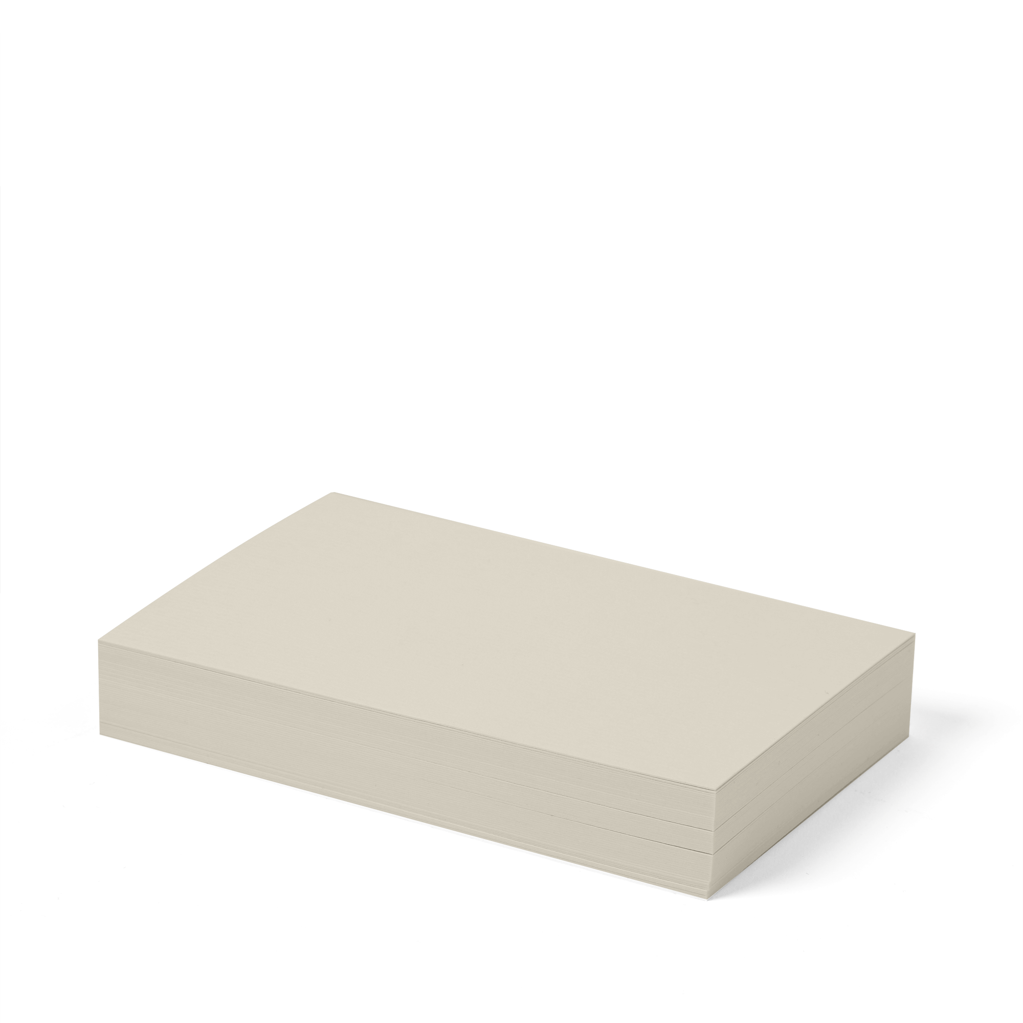 Plain Correspondence Cards - White Laid