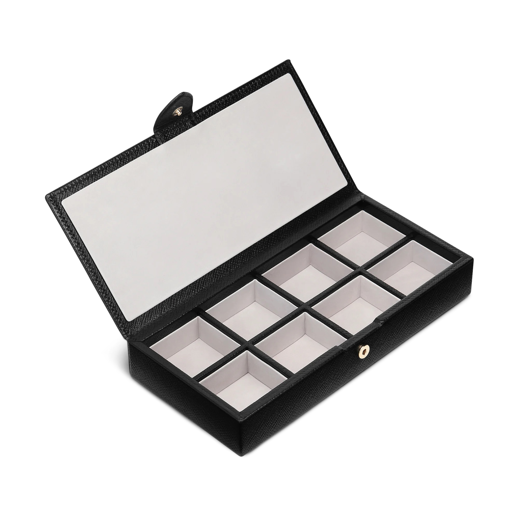 Cufflink Box in Panama - Black