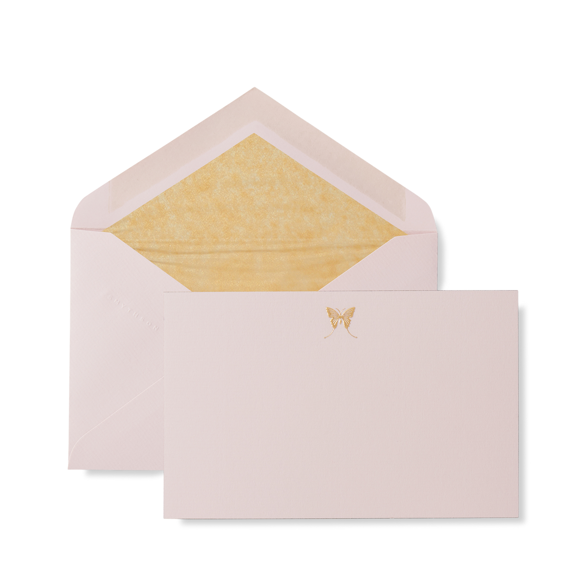 Cartes de correspondance à motif papillon