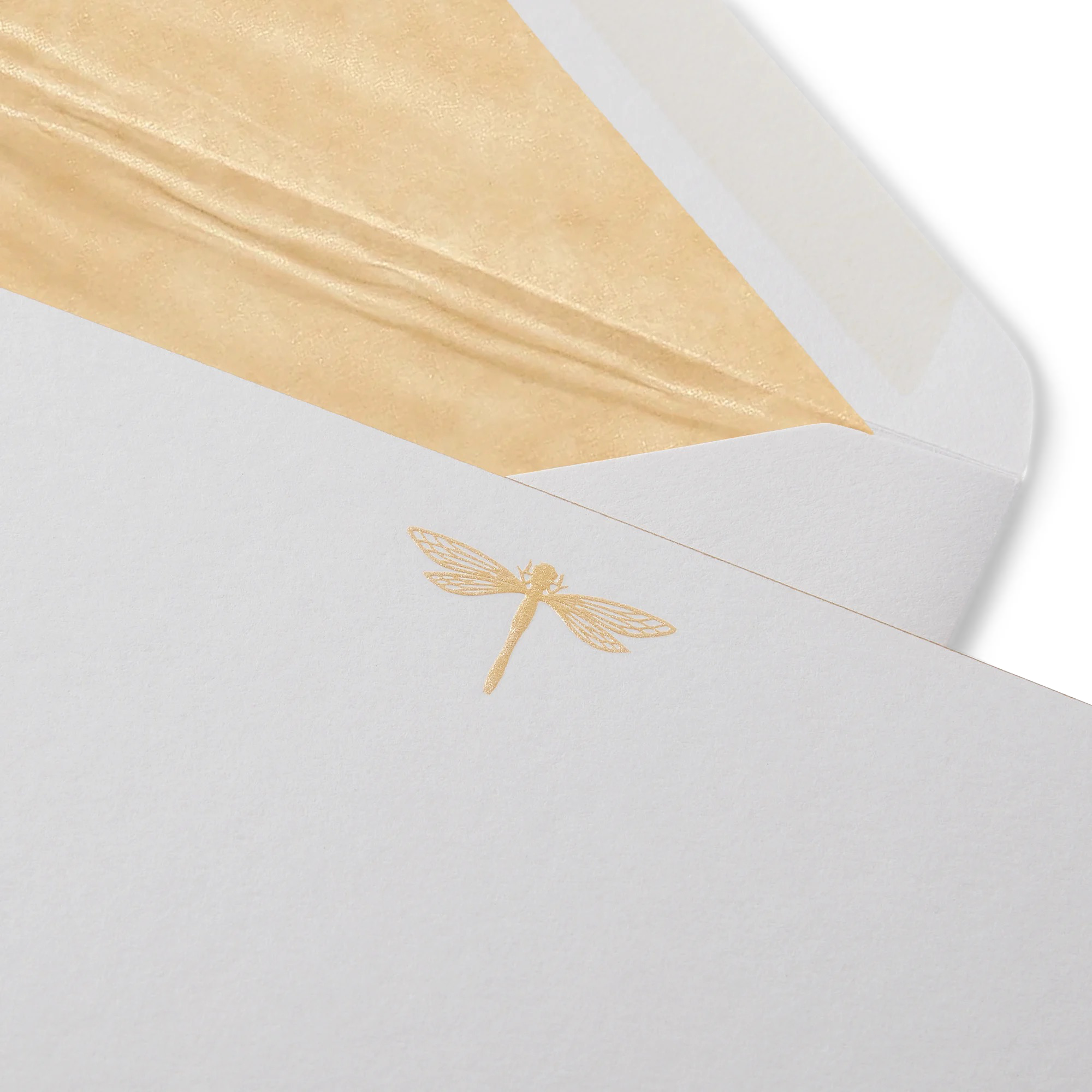 Dragonfly Motif Correspondence Cards