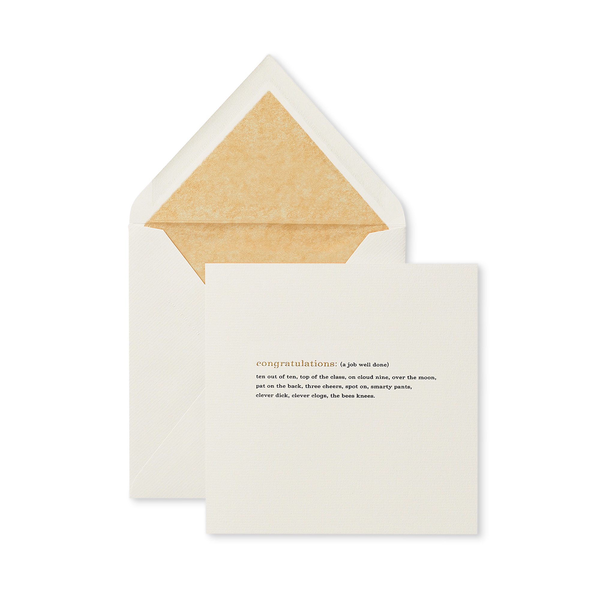 Congratulations Expressions Card