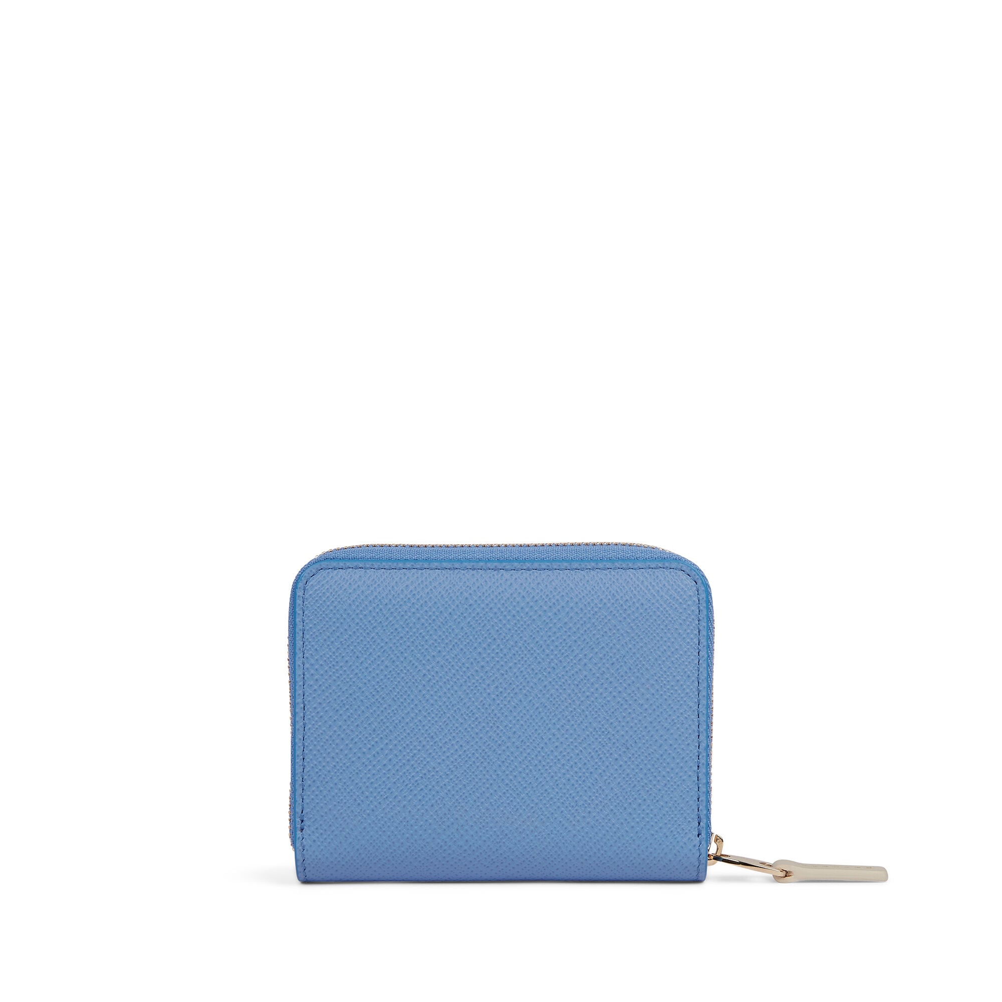 Small Zip Around Purse in Panama - Nile Blue