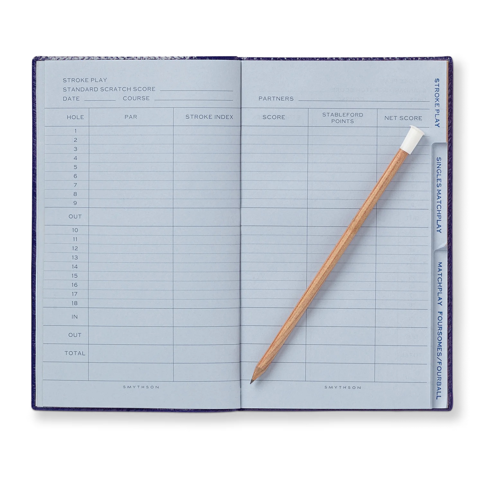 Golf Notes Panama Notebook - Navy