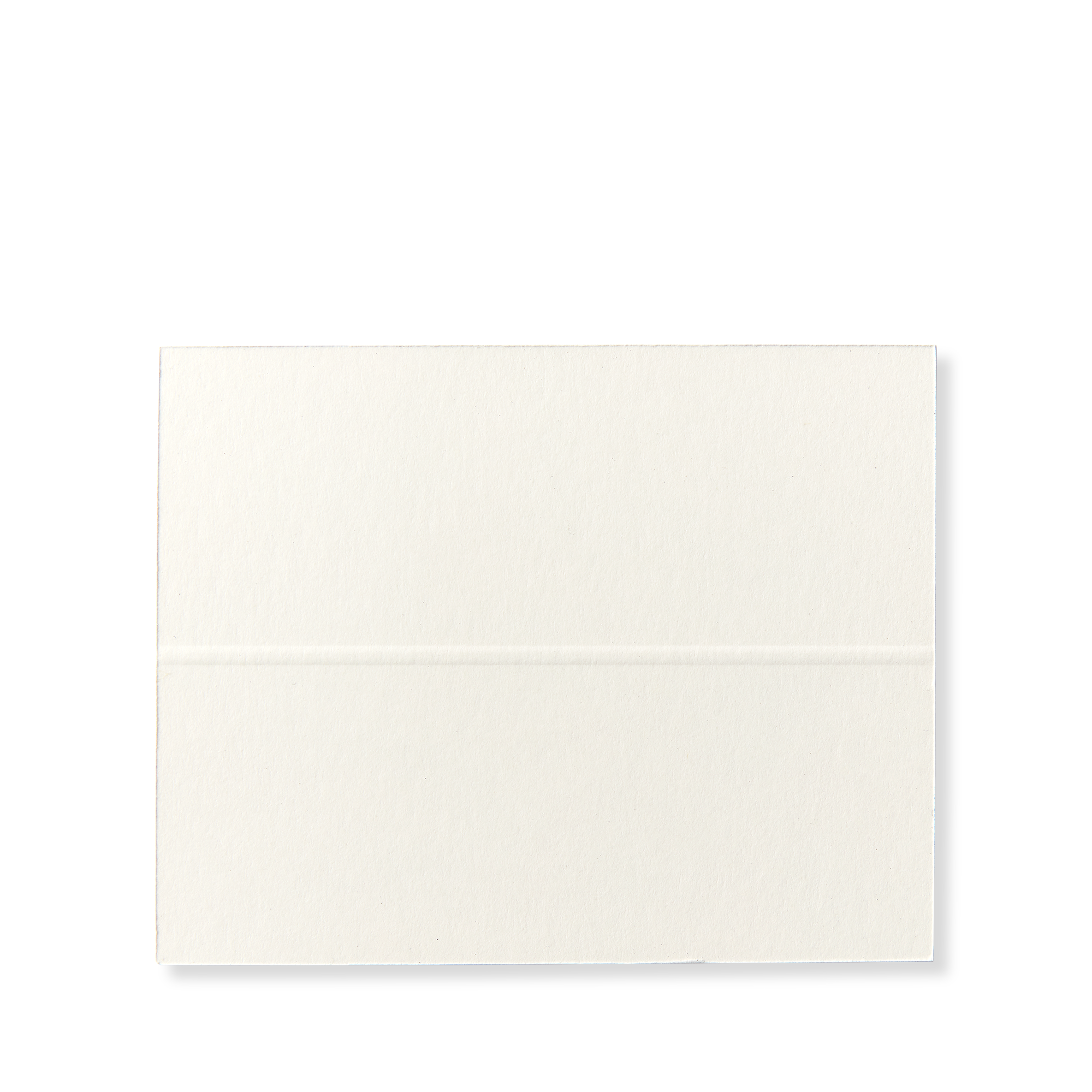 Large Tented Place Cards - Silver Edging