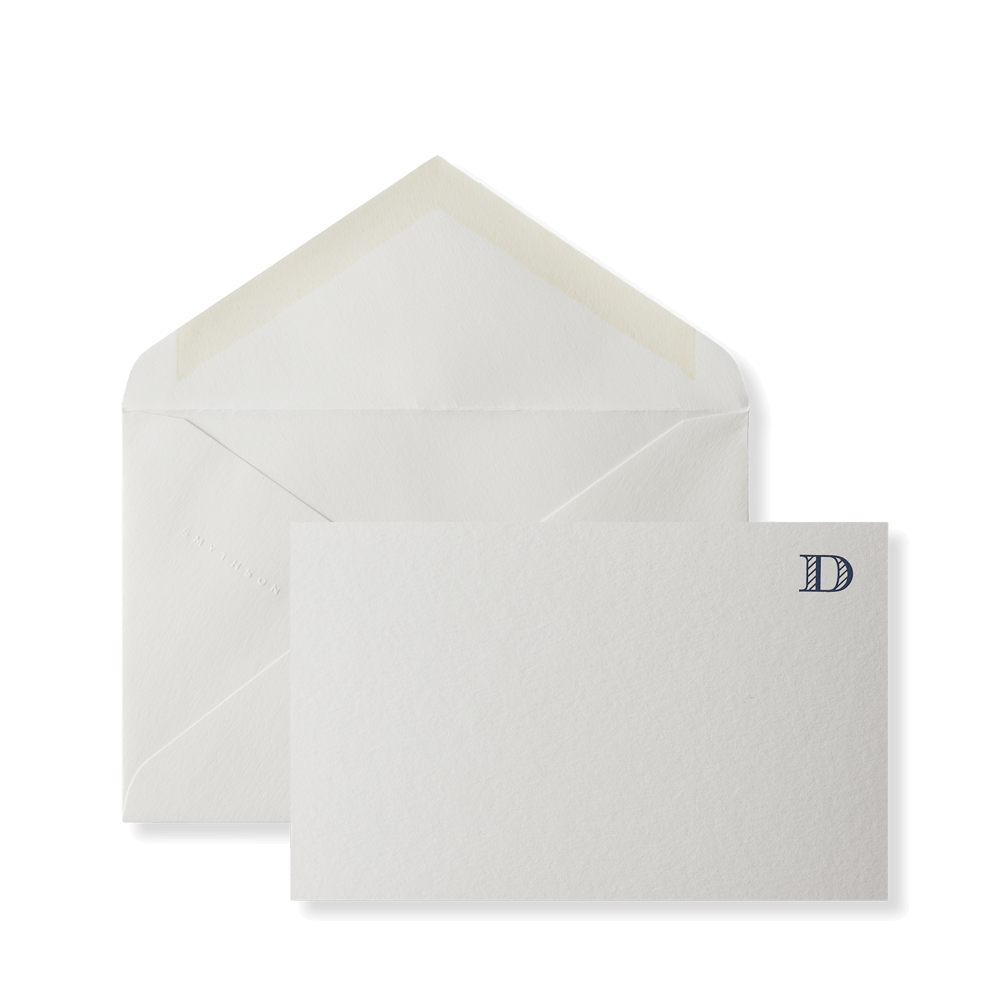 D Alphabet Correspondence Cards - White A - Z