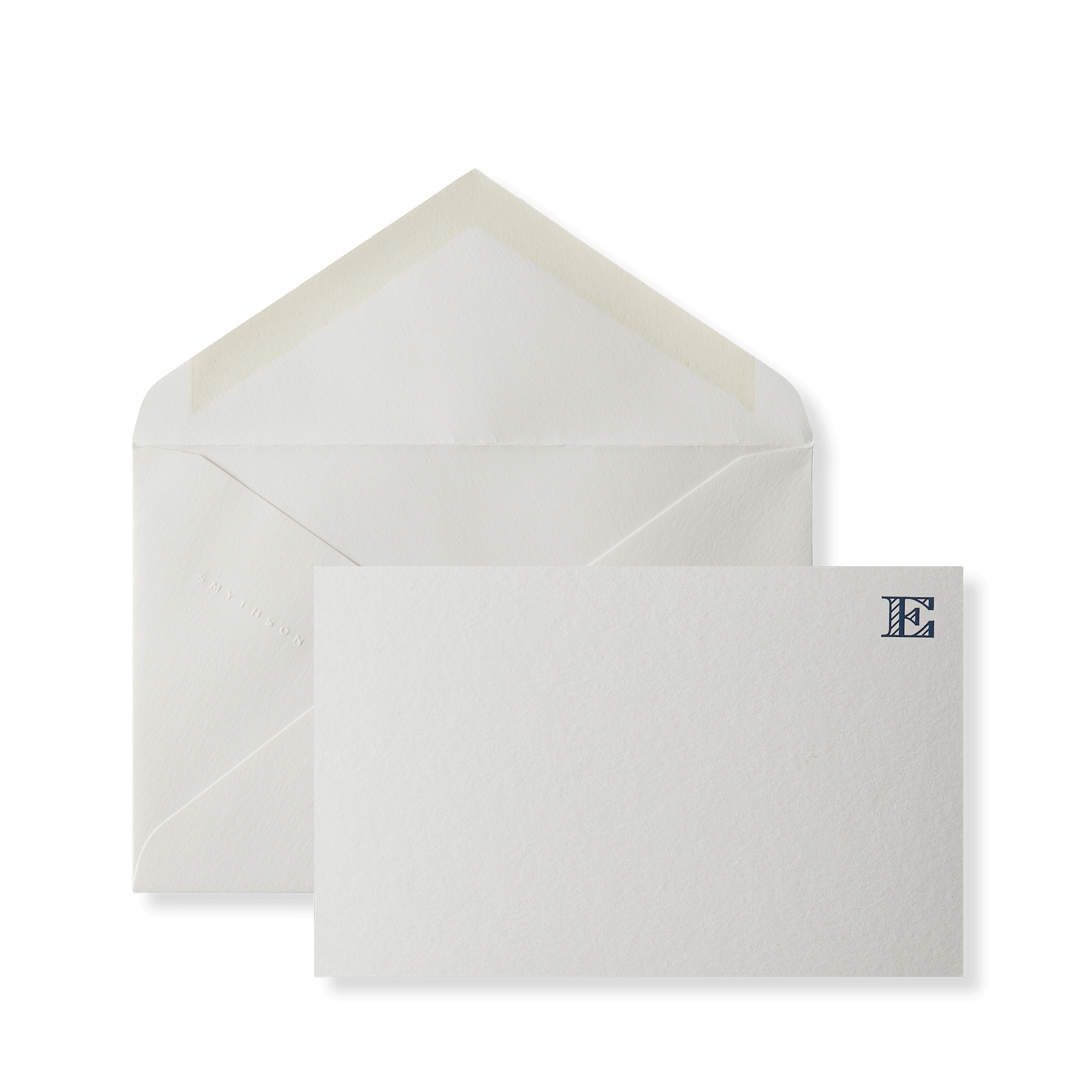 E Alphabet Correspondence Cards - White A - Z