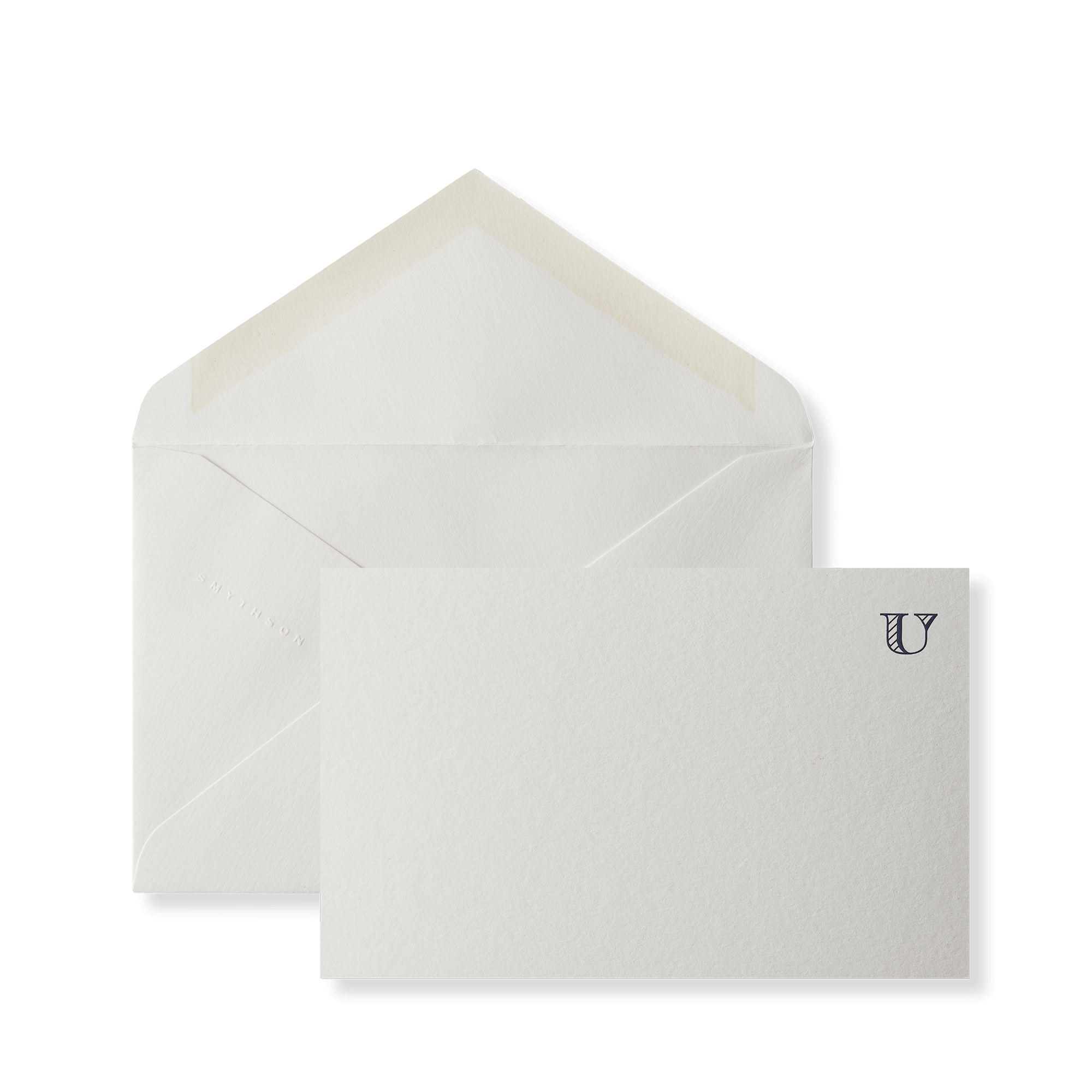 U Alphabet Correspondence Cards - White A - Z