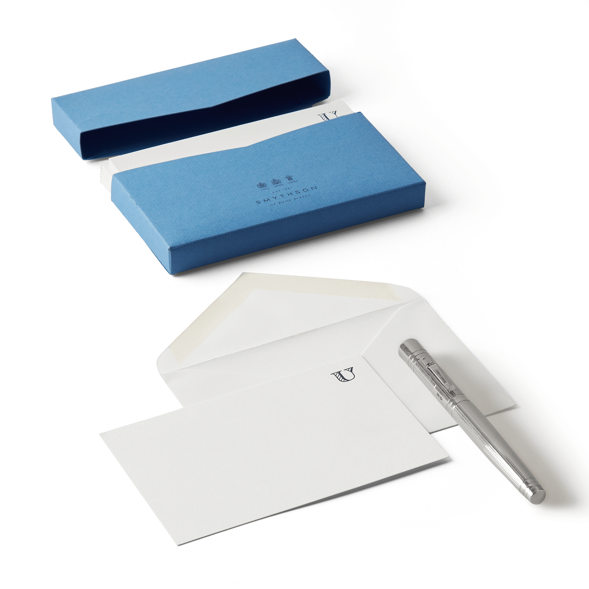 U Alphabet Correspondence Cards - White A - Z