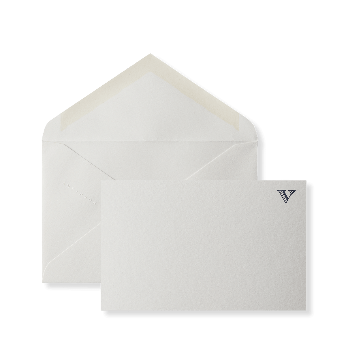 Cartes de correspondance de l’alphabet V