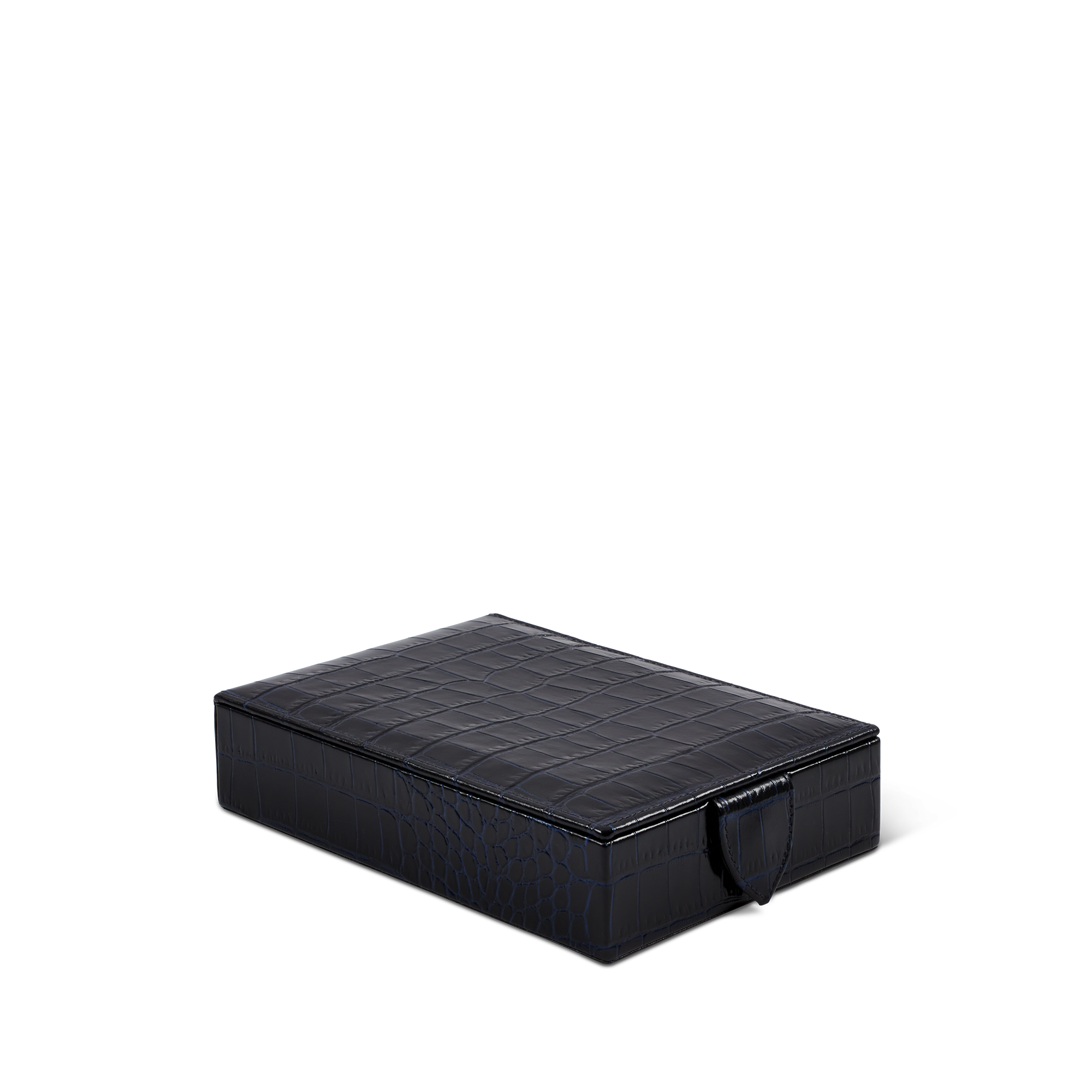 Travel Tray Jewellery Box in Mara - Navy