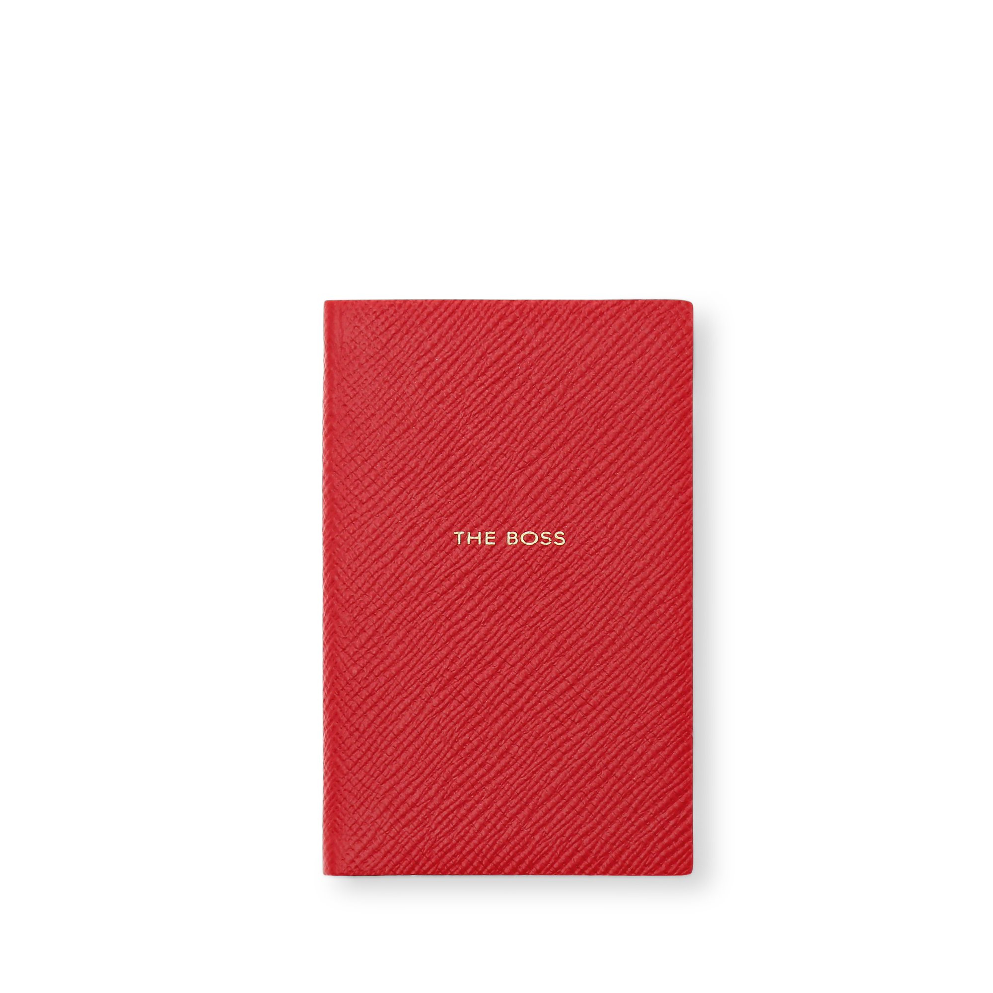 The Boss Wafer Notebook in Panama - Scarlet Red
