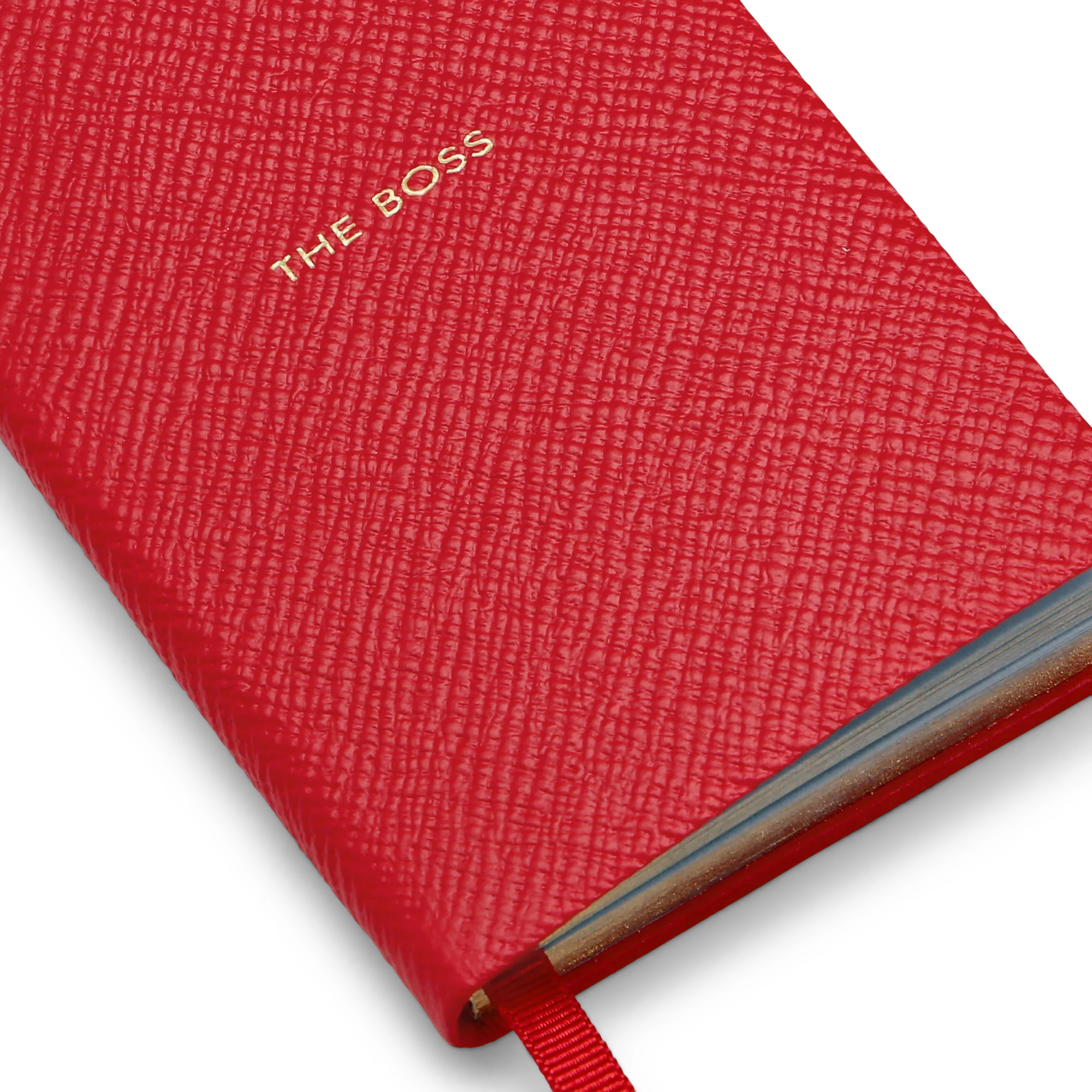 The Boss Wafer Notebook in Panama - Scarlet Red