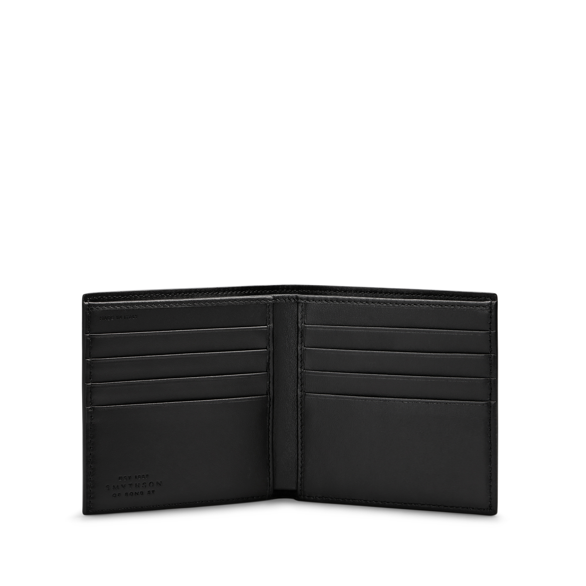 8 Card Slot Wallet in Ludlow - Black