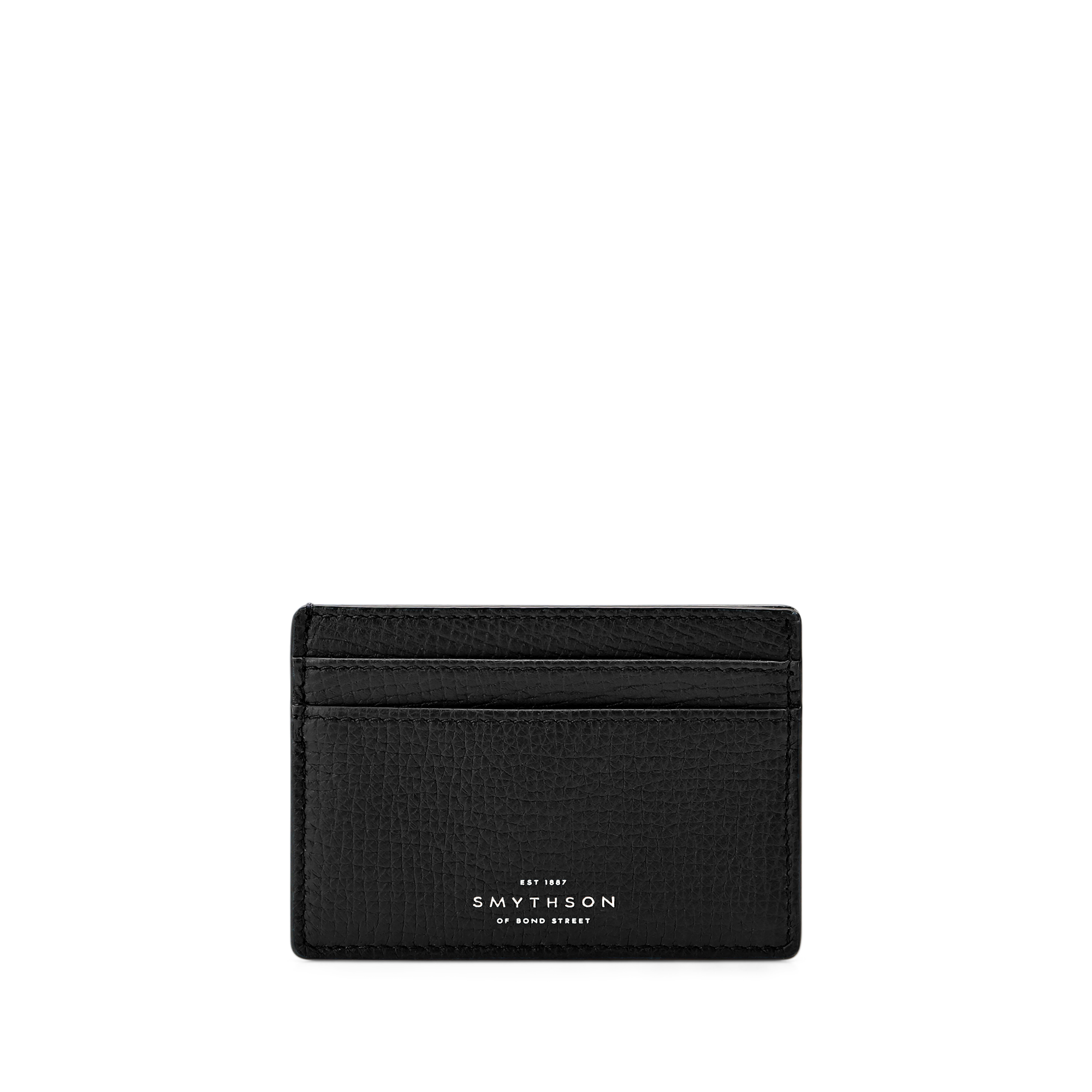 Flat Card Holder in Ludlow - Black