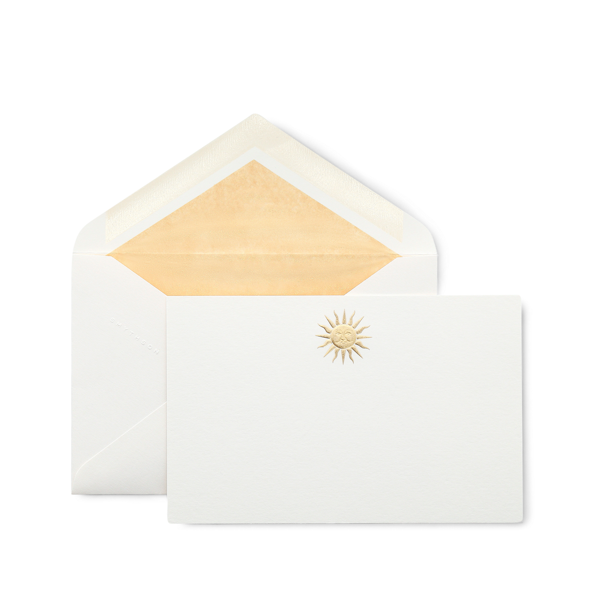 Cartes de correspondance à motif de soleil
