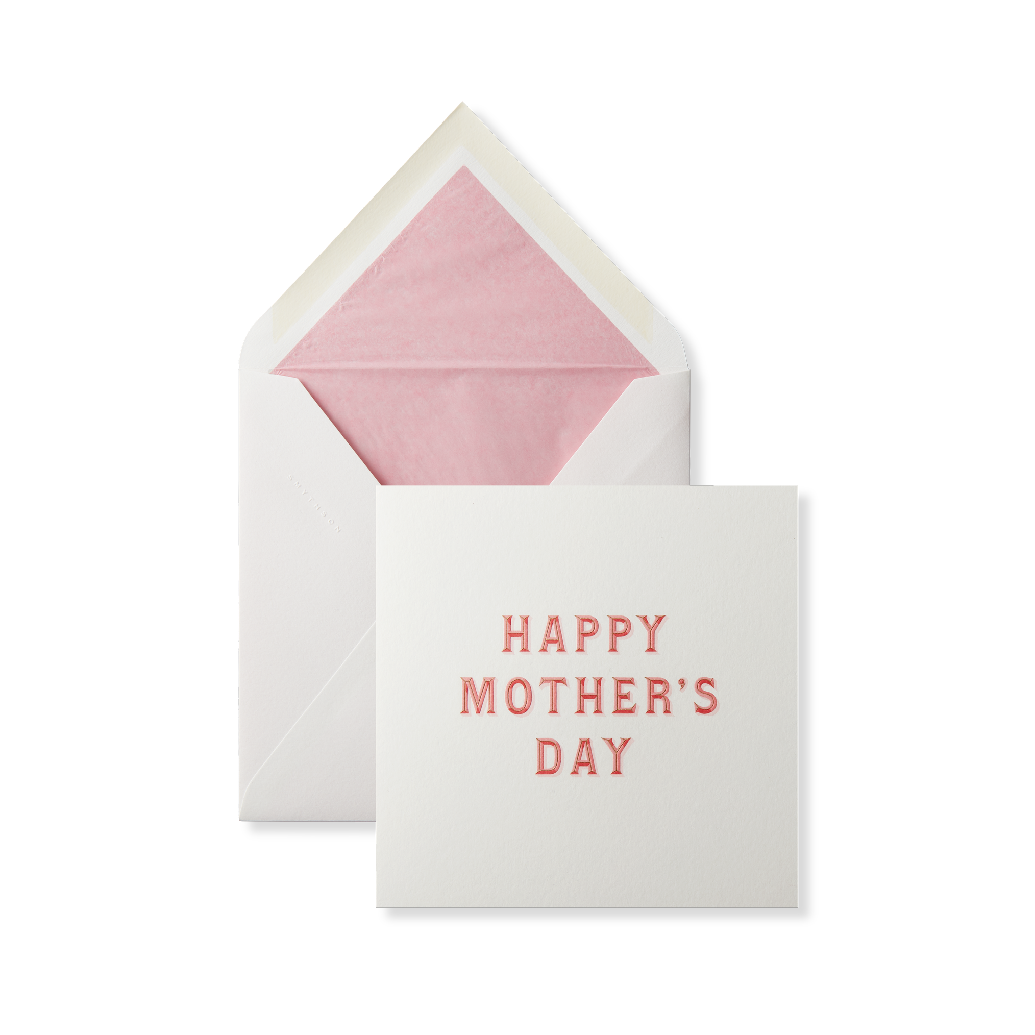 Happy Mother's Day Card - White