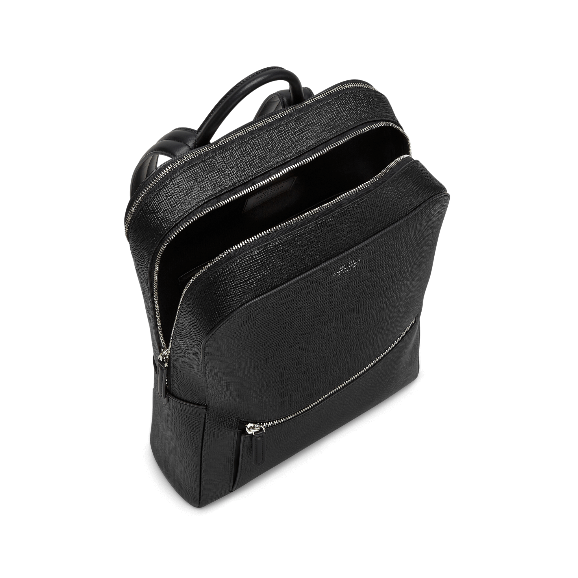 Zip Around Backpack in Panama - Black