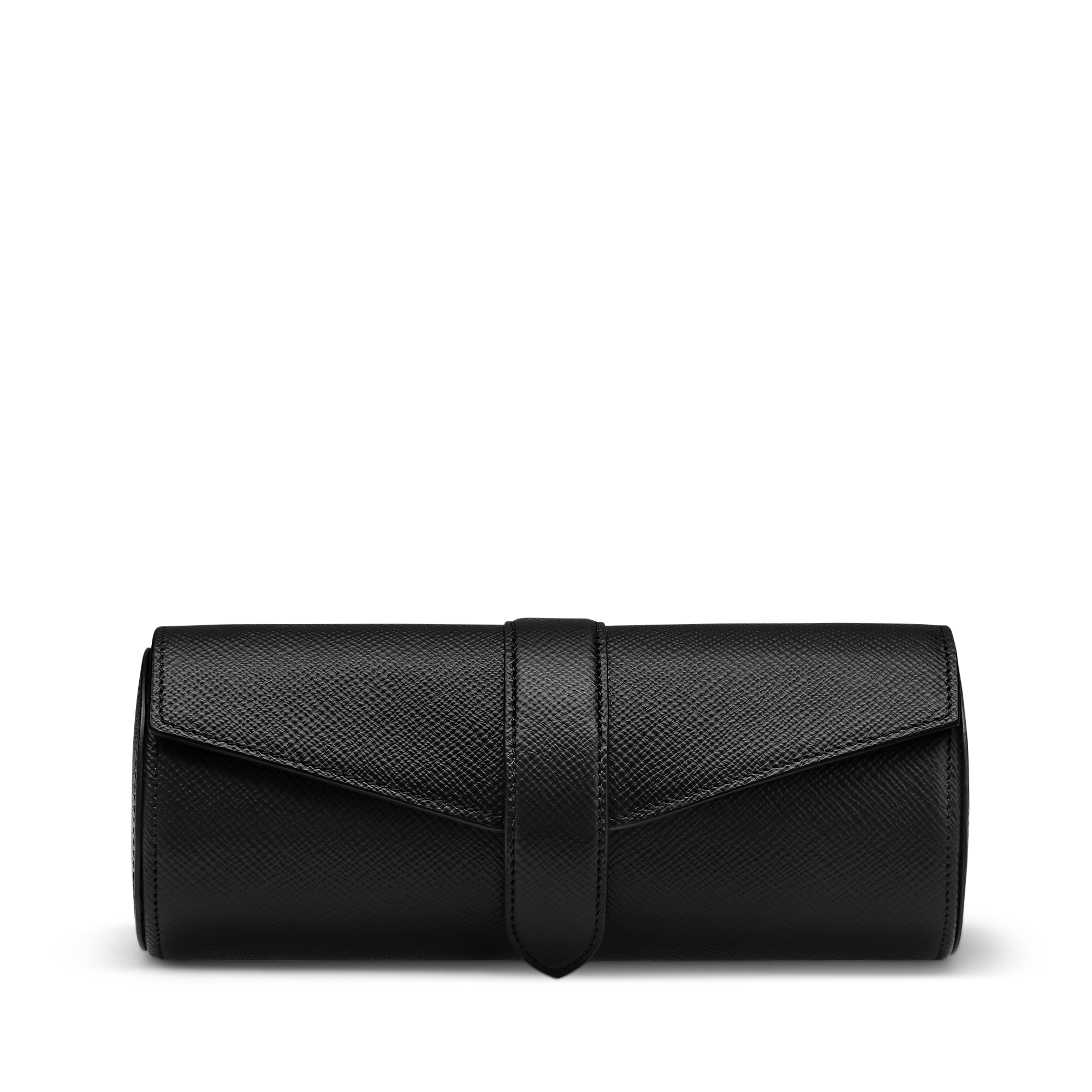 Watch and Jewellery Roll in Panama - Black