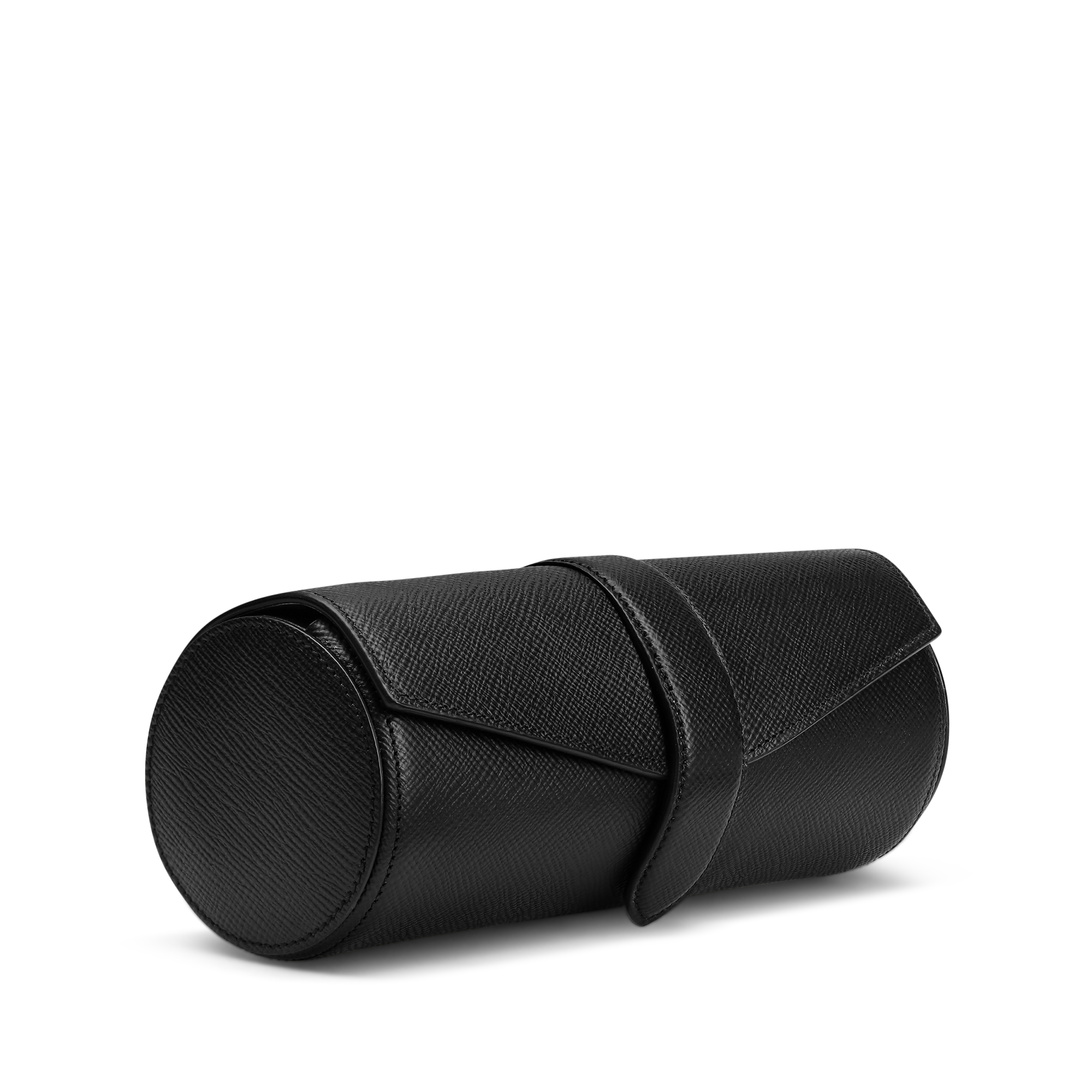 Watch and Jewellery Roll in Panama - Black
