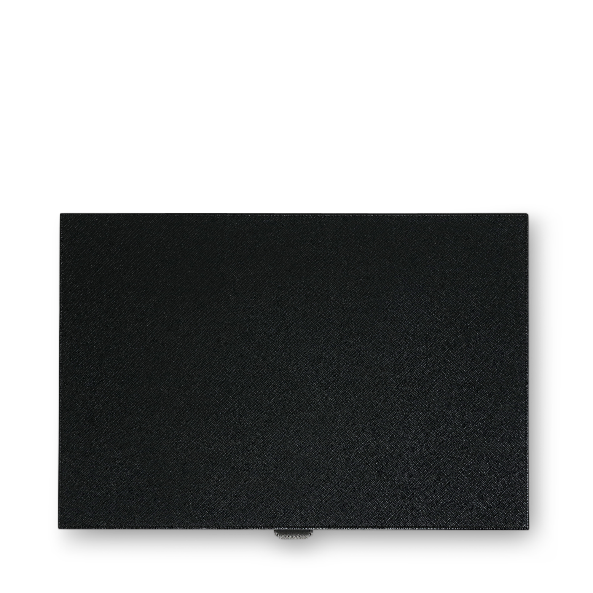 Medium Backgammon Case in Panama - Black
