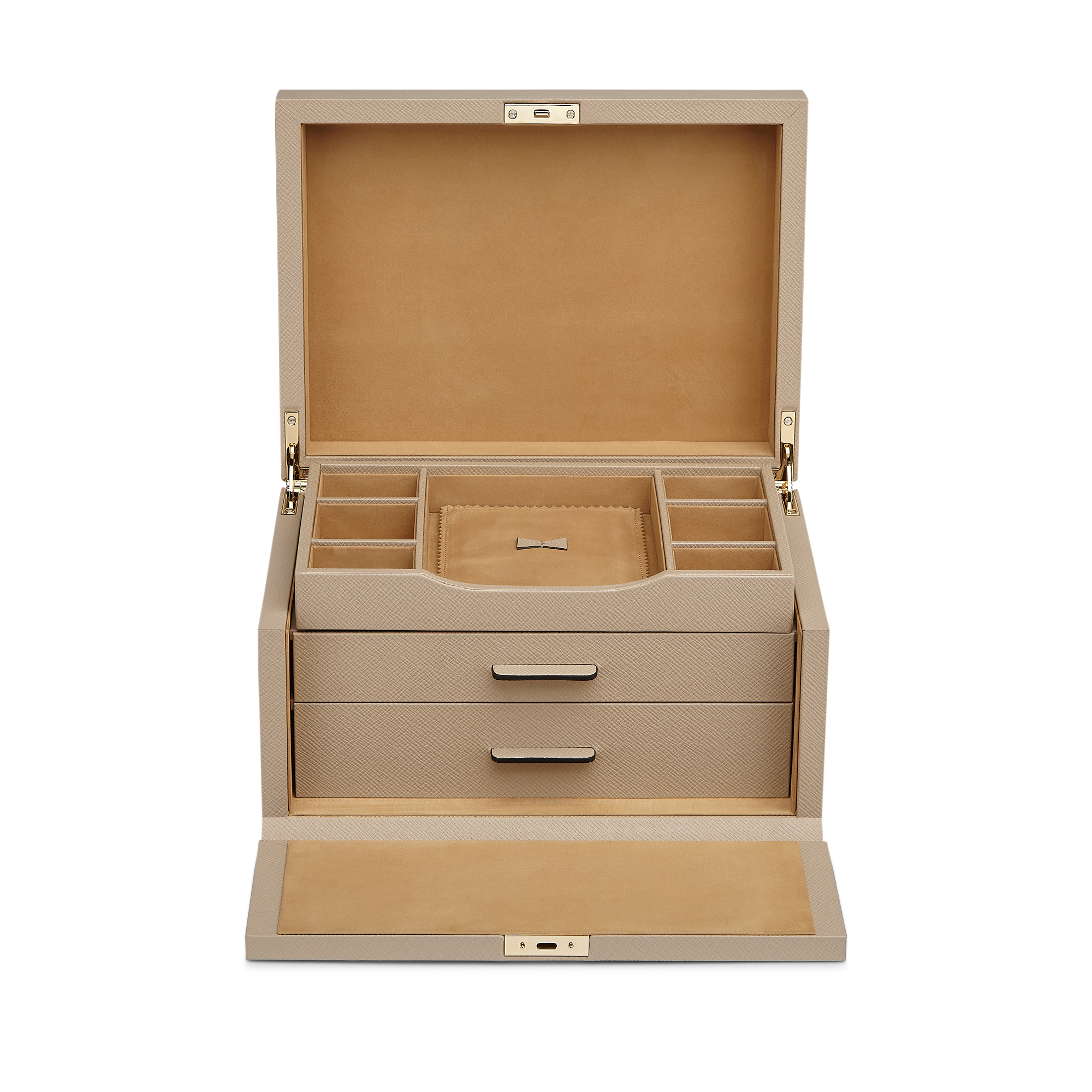 3 Drawer Jewelry Box in Panama - Sandstone