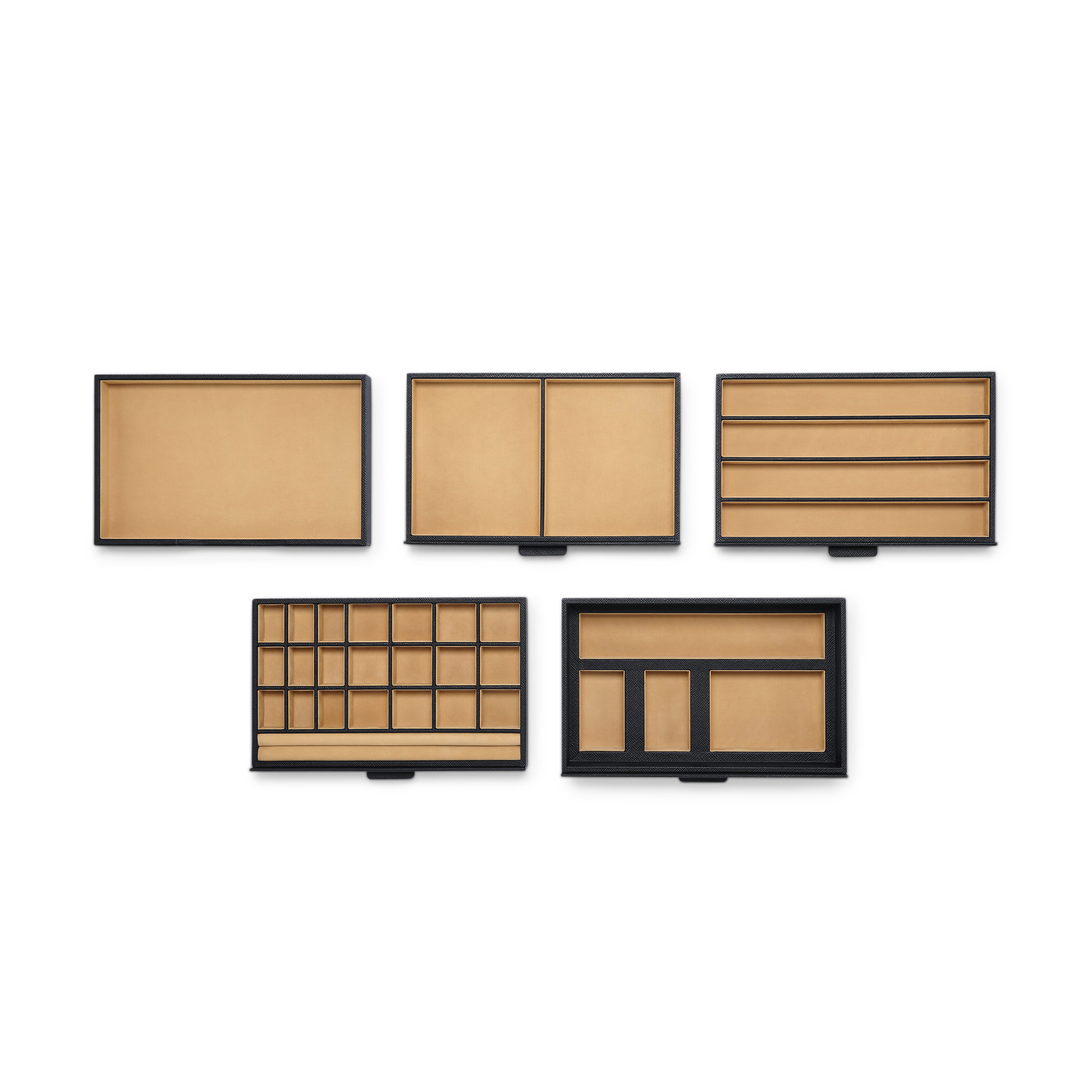 Deluxe Jewellery Box in Panama - Black