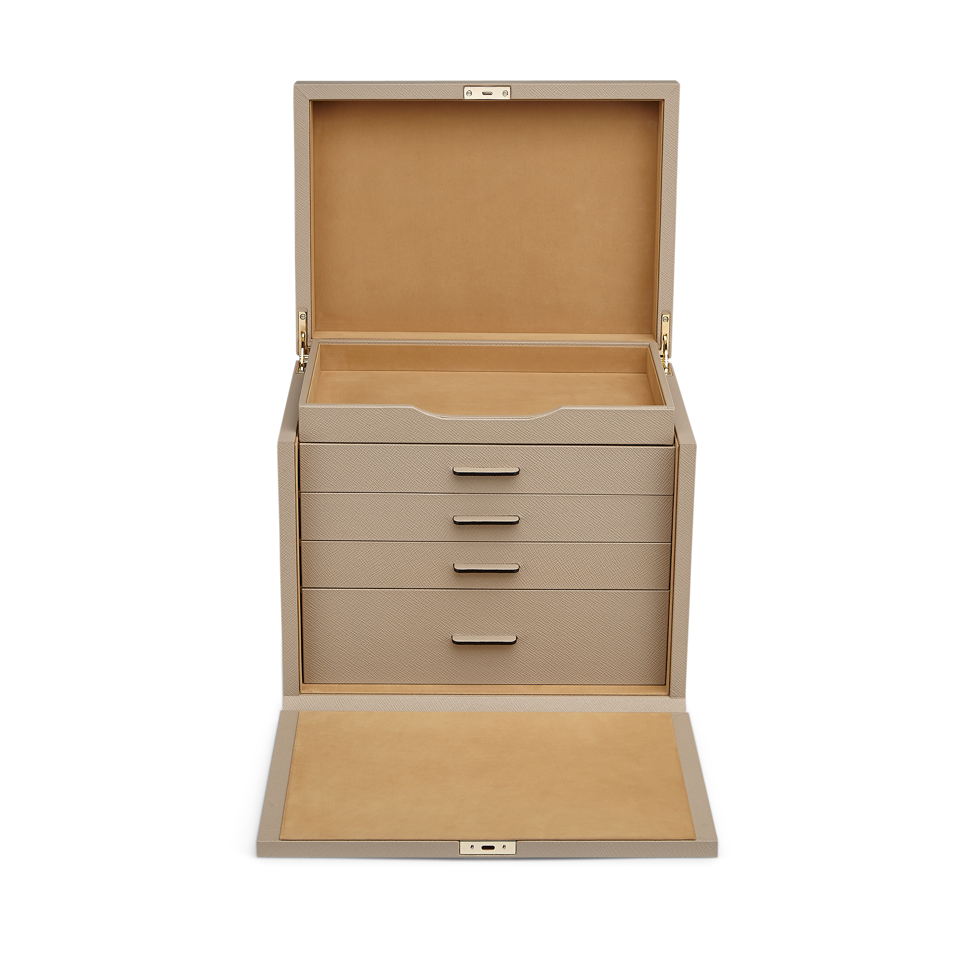 Deluxe Jewellery Box in Panama - Sandstone