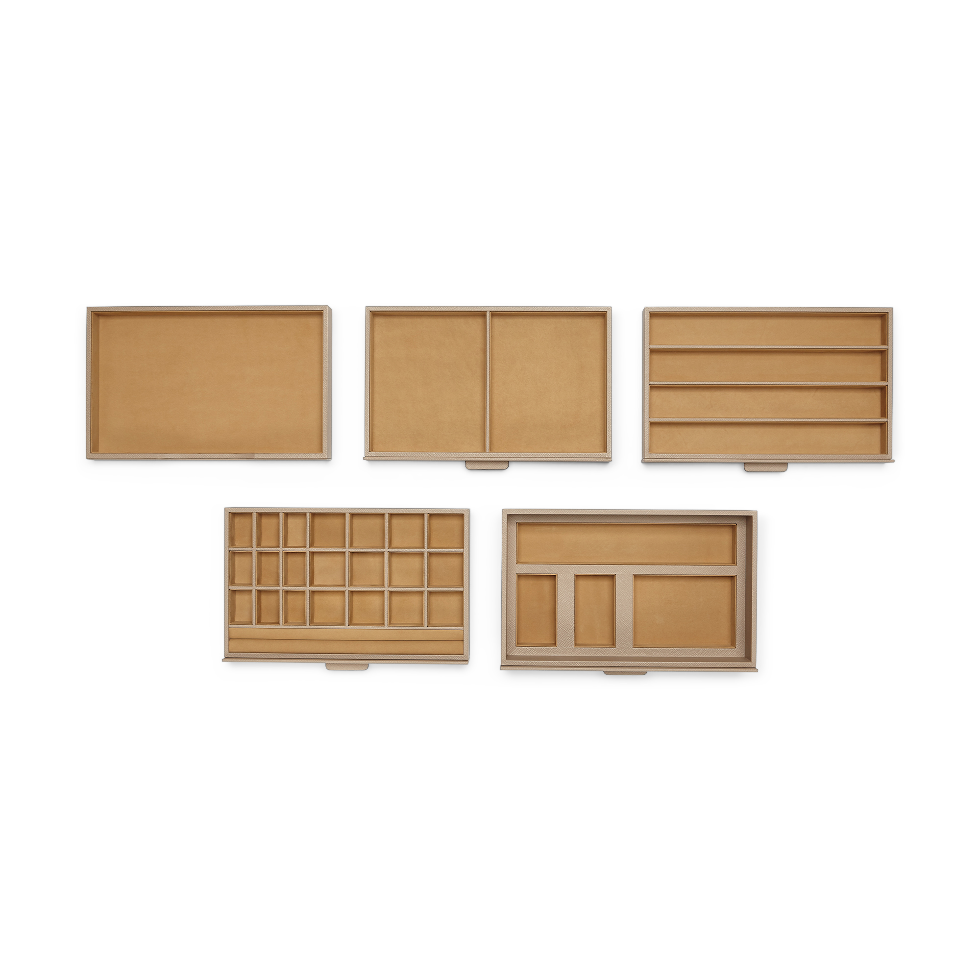Deluxe Jewellery Box in Panama - Sandstone