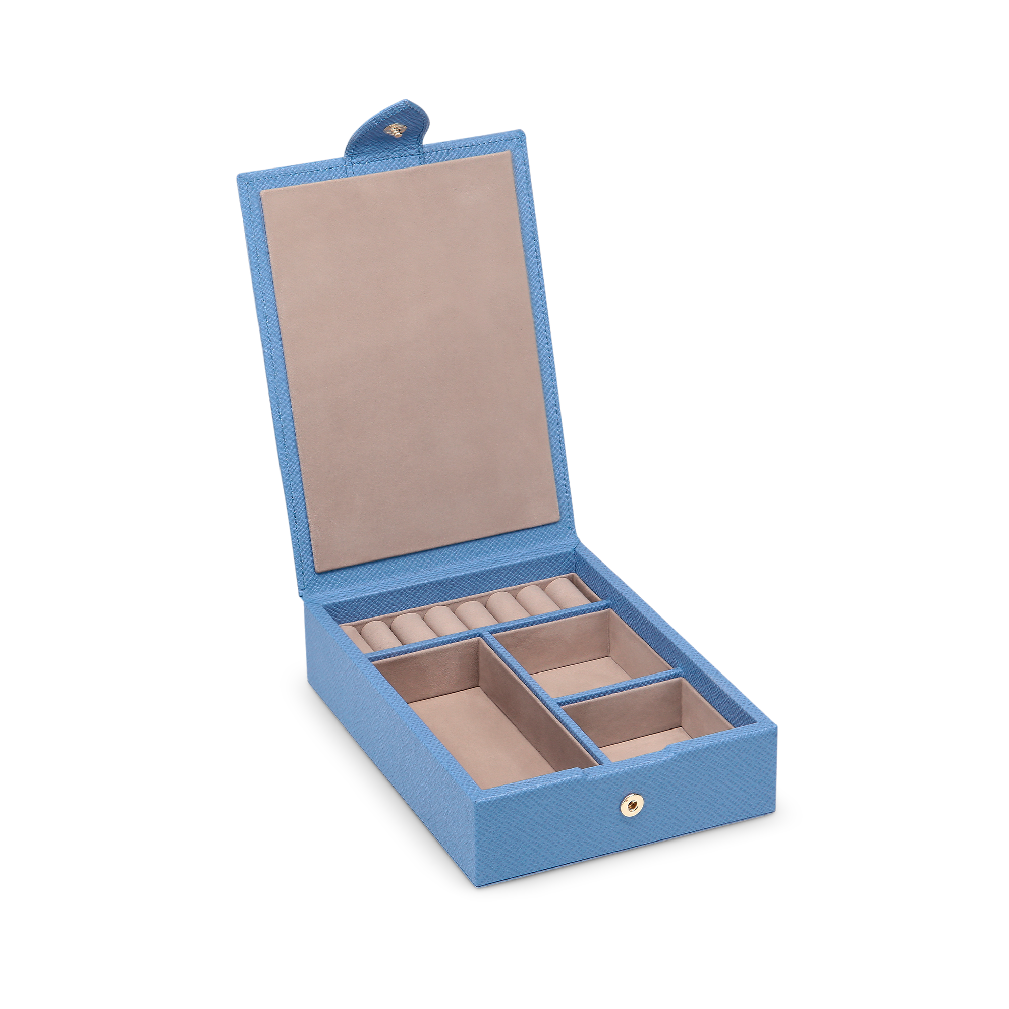 Travel Tray Jewellery Box in Panama - Nile Blue