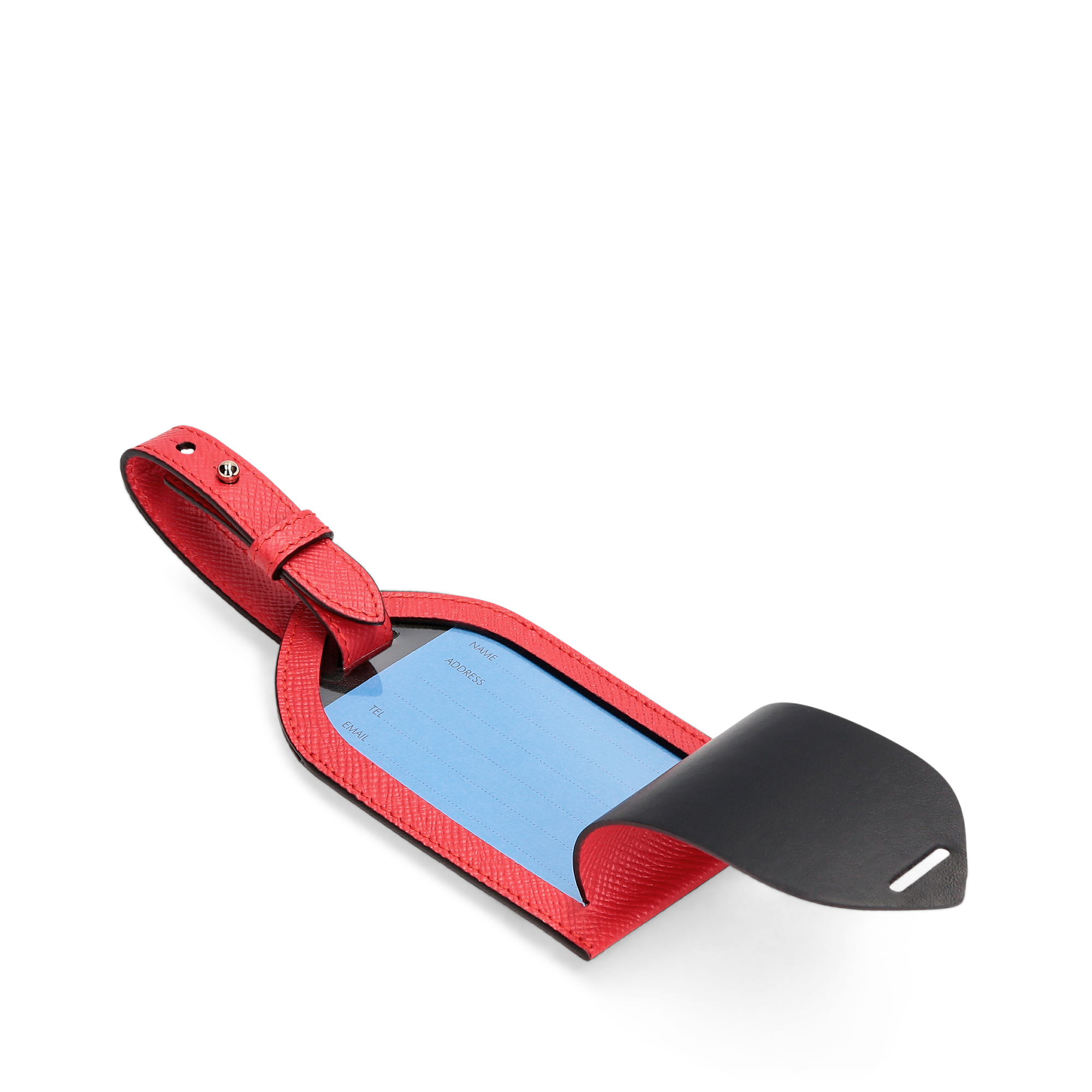 Luggage Tag in Panama - Scarlet Red
