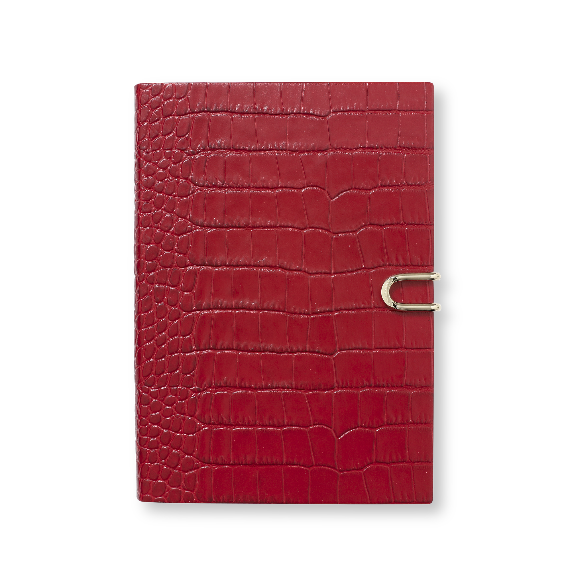 Soho Notebook with Slide Closure in Mara - Red