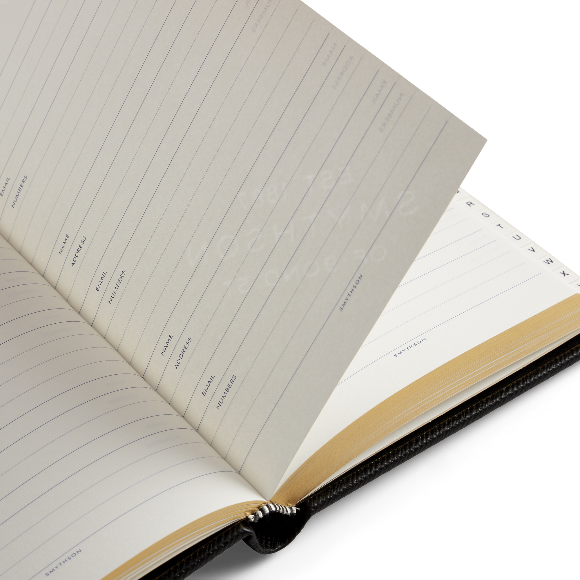 Telephone And Address Record Book in Panama - Black