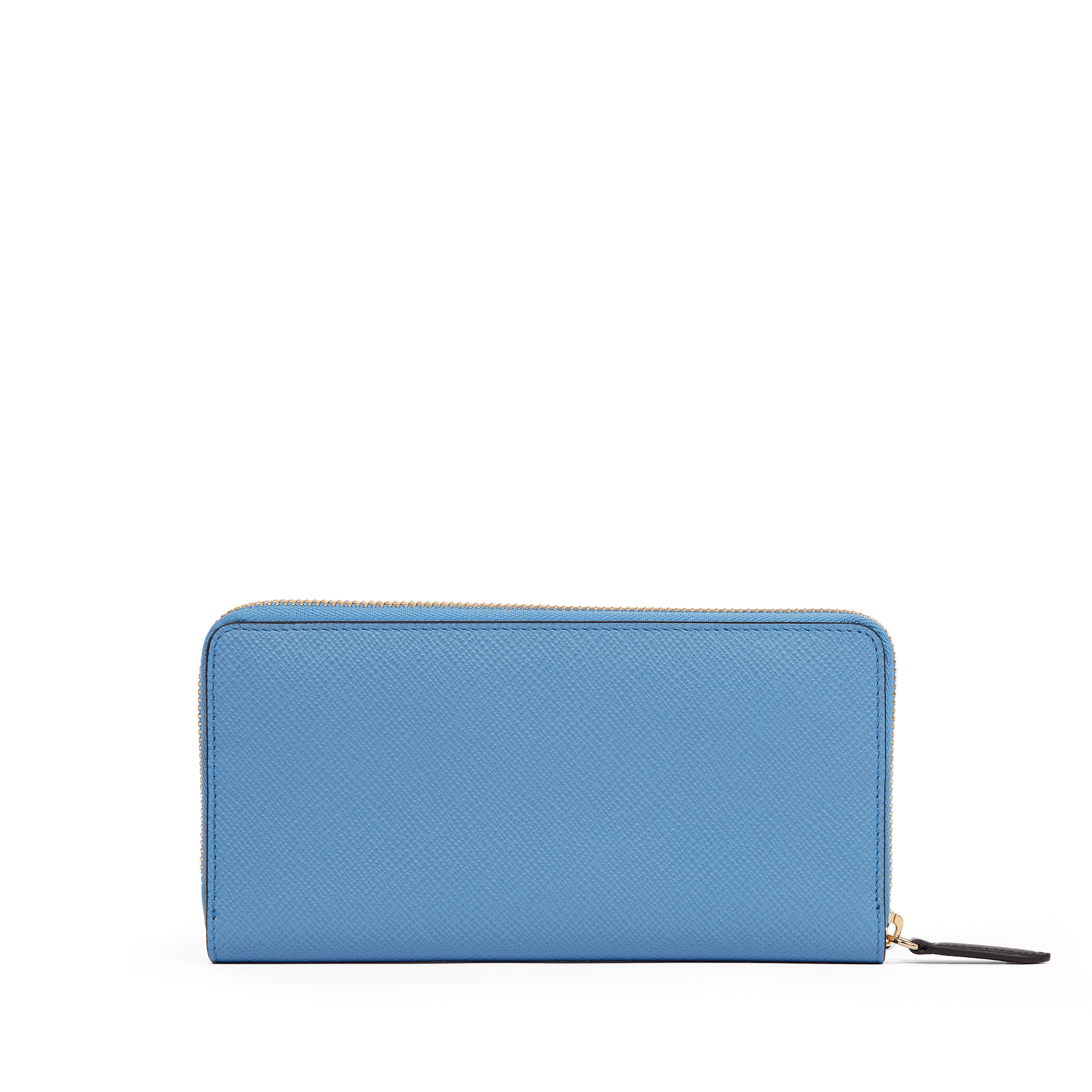 Large Zip Around Purse in Panama - Nile Blue