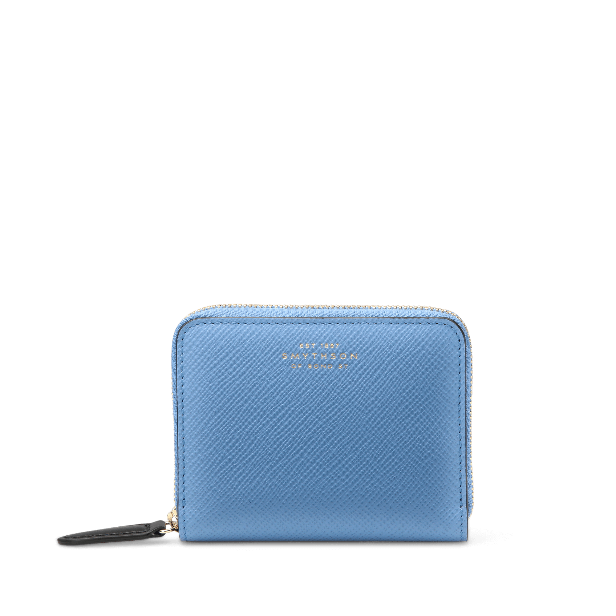 Small Zip Around Purse in Panama - Nile Blue
