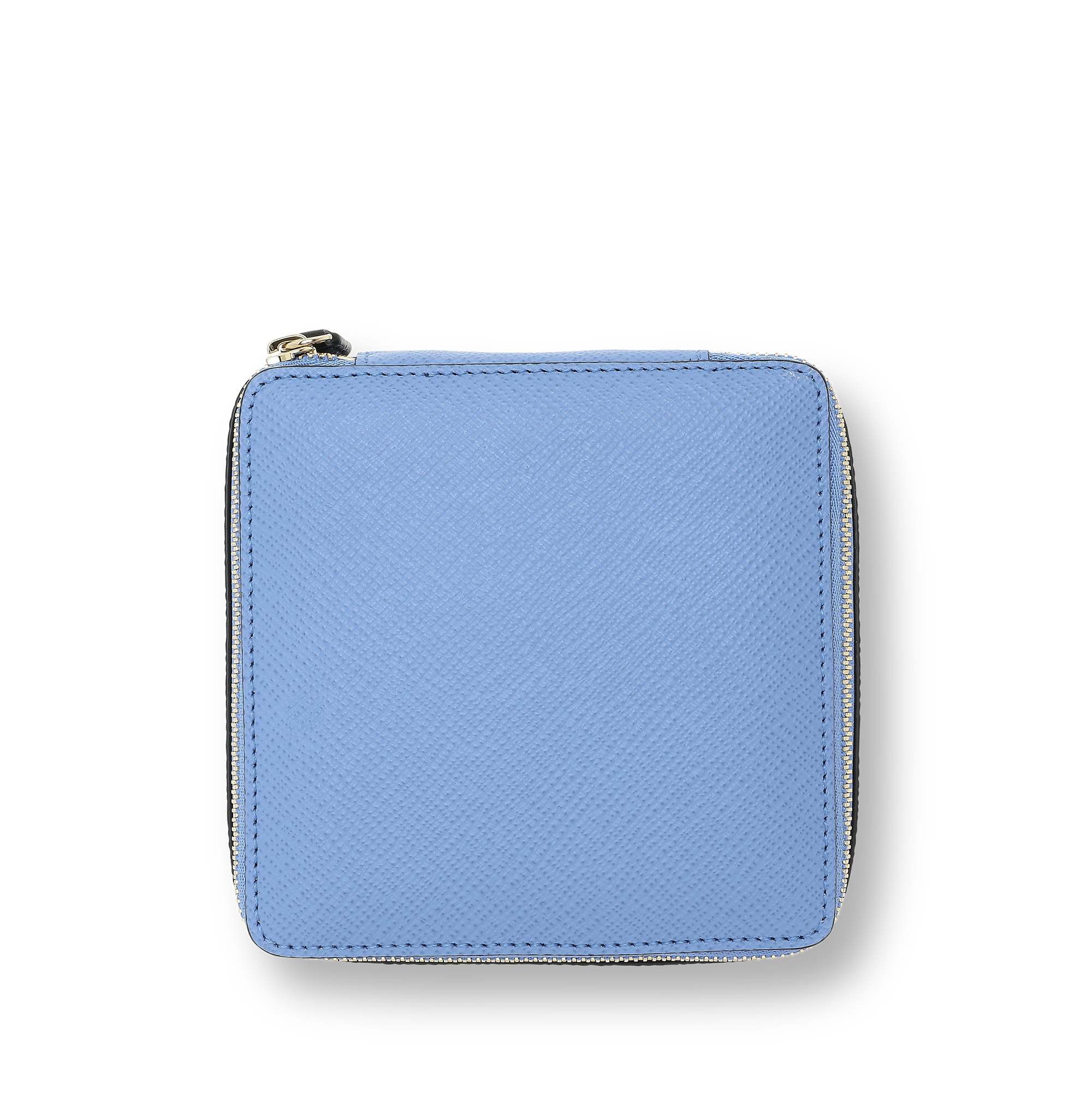 Large Square Trinket Case in Panama - Nile Blue