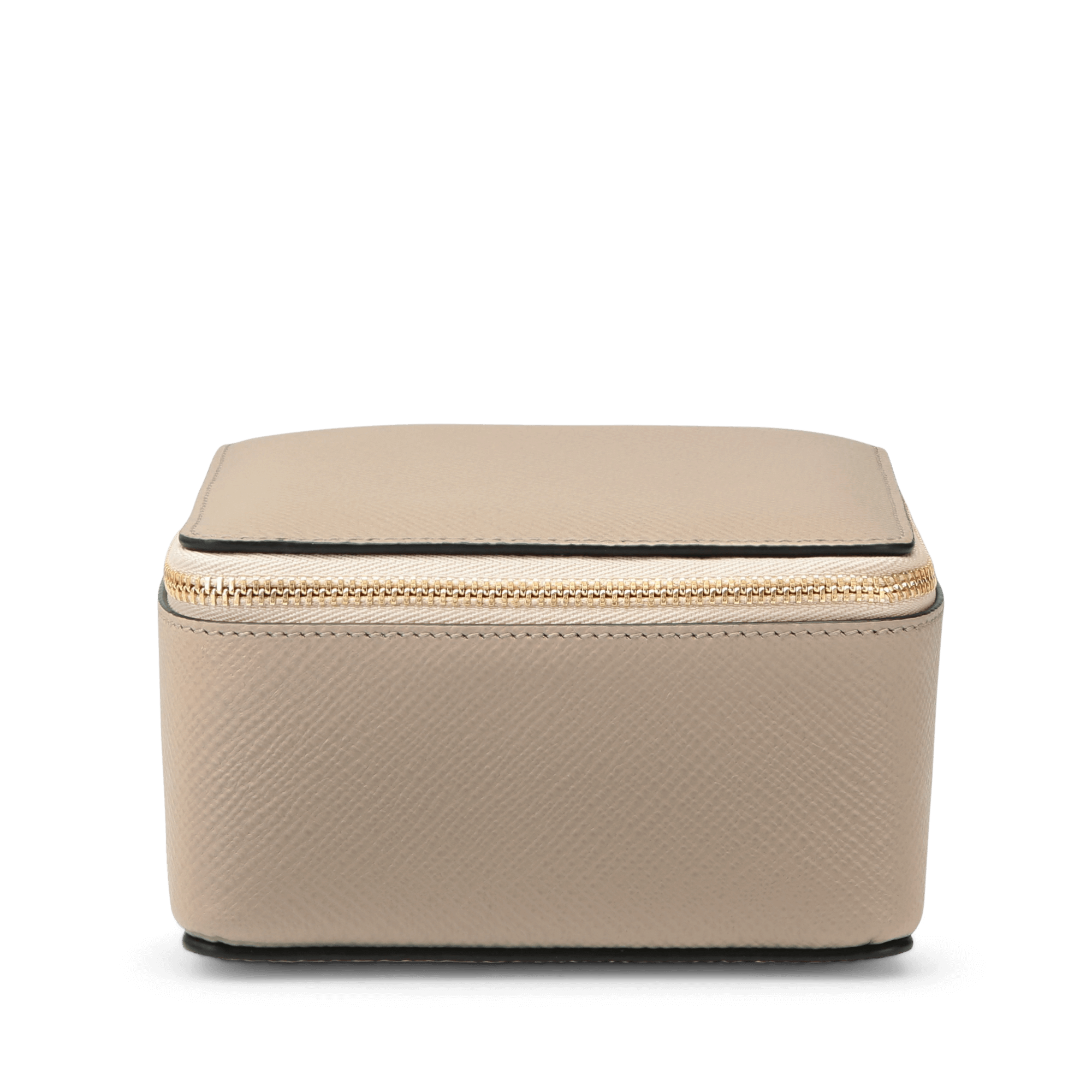 Large Square Trinket Case in Panama - Sandstone