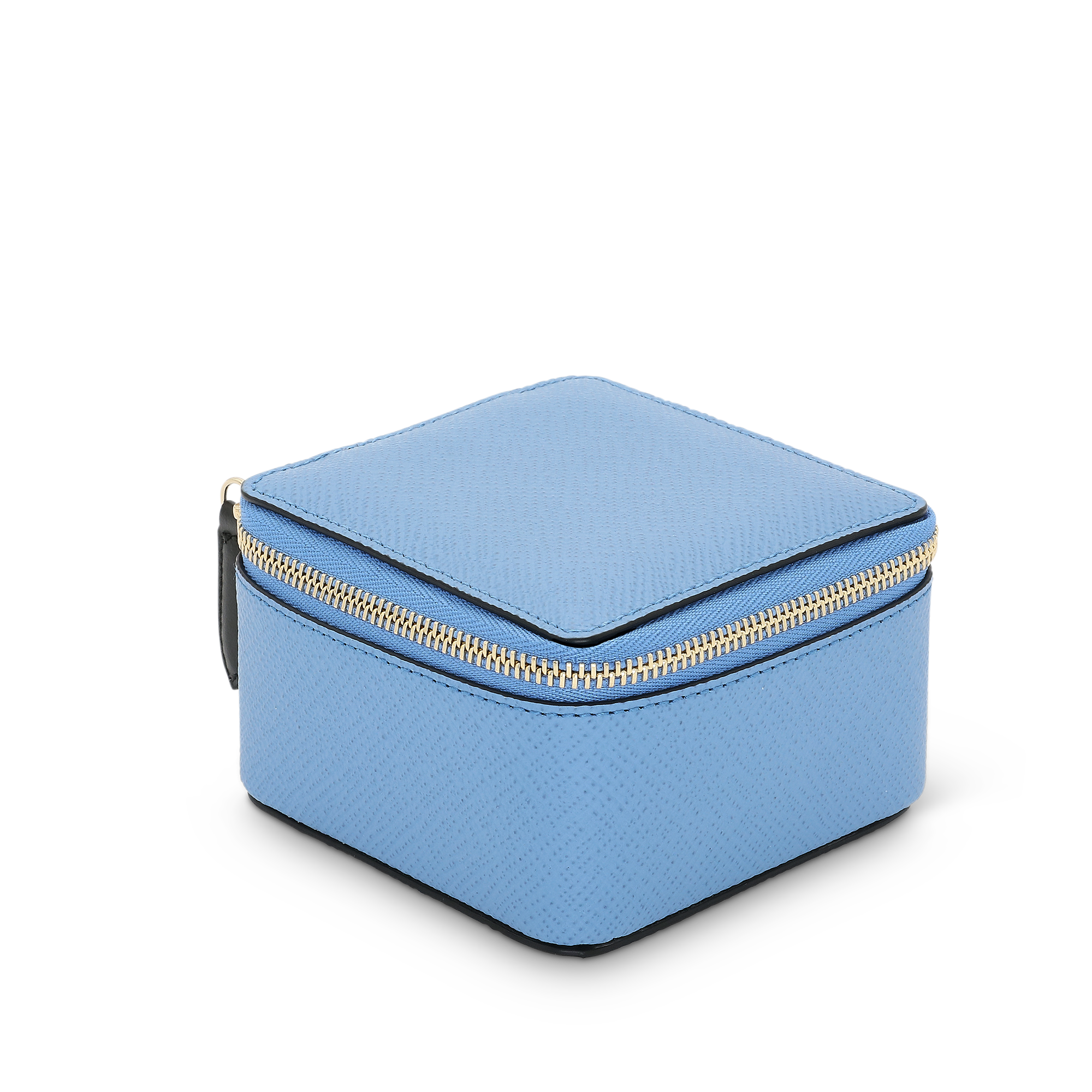 Medium Square Trinket Case in Panama - Nile Blue
