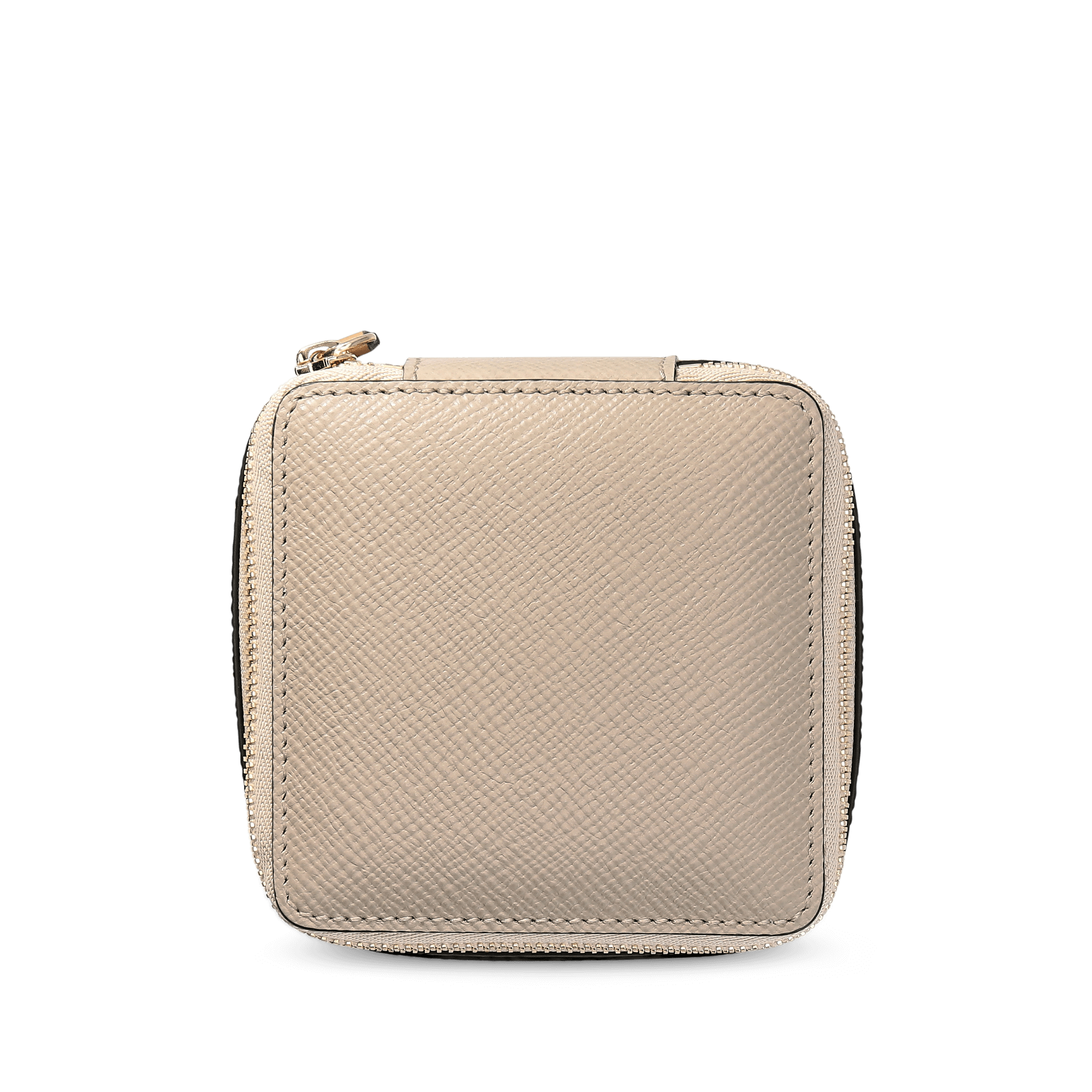 Medium Square Trinket Case in Panama - Sandstone