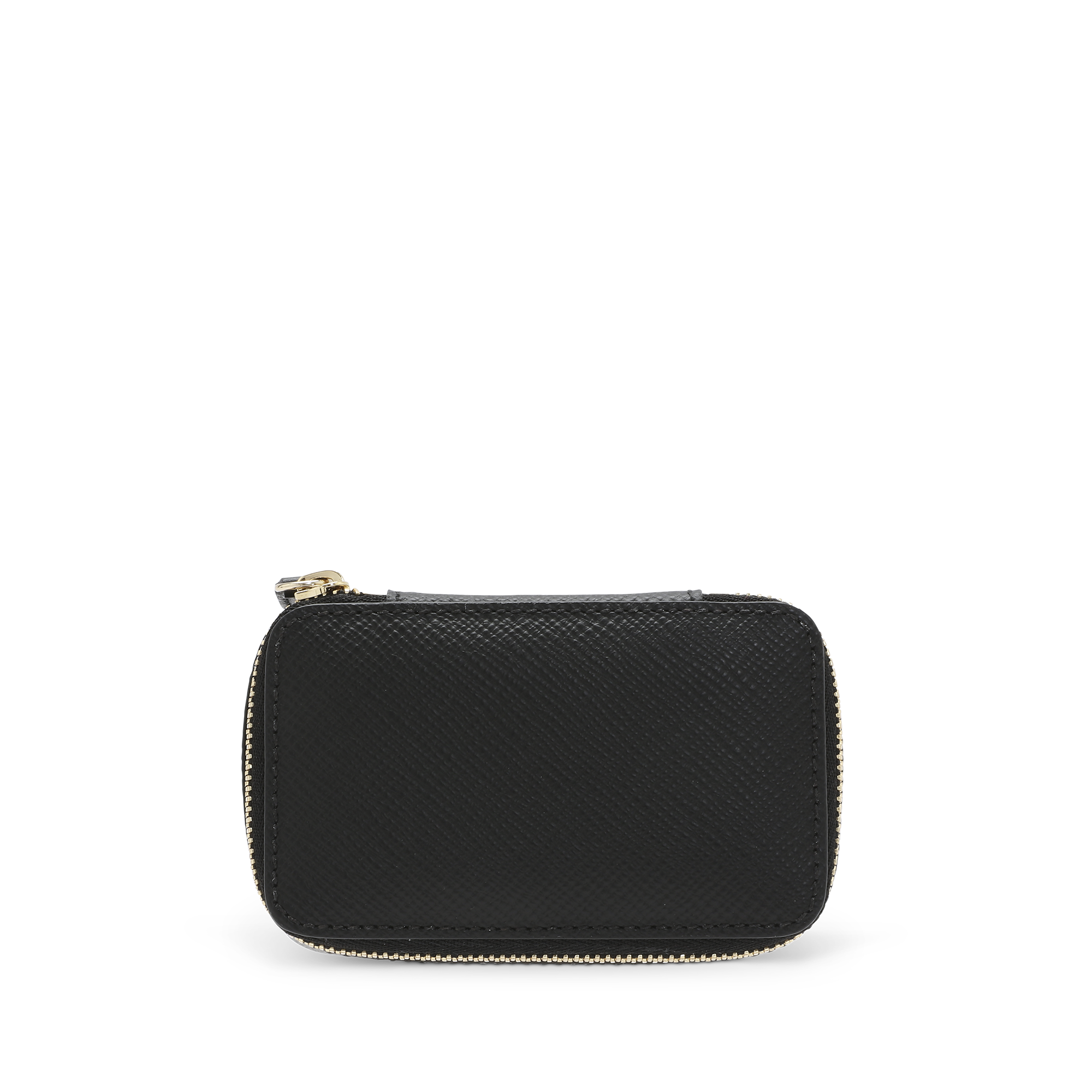 Rectangular Trinket Case in Panama - Black