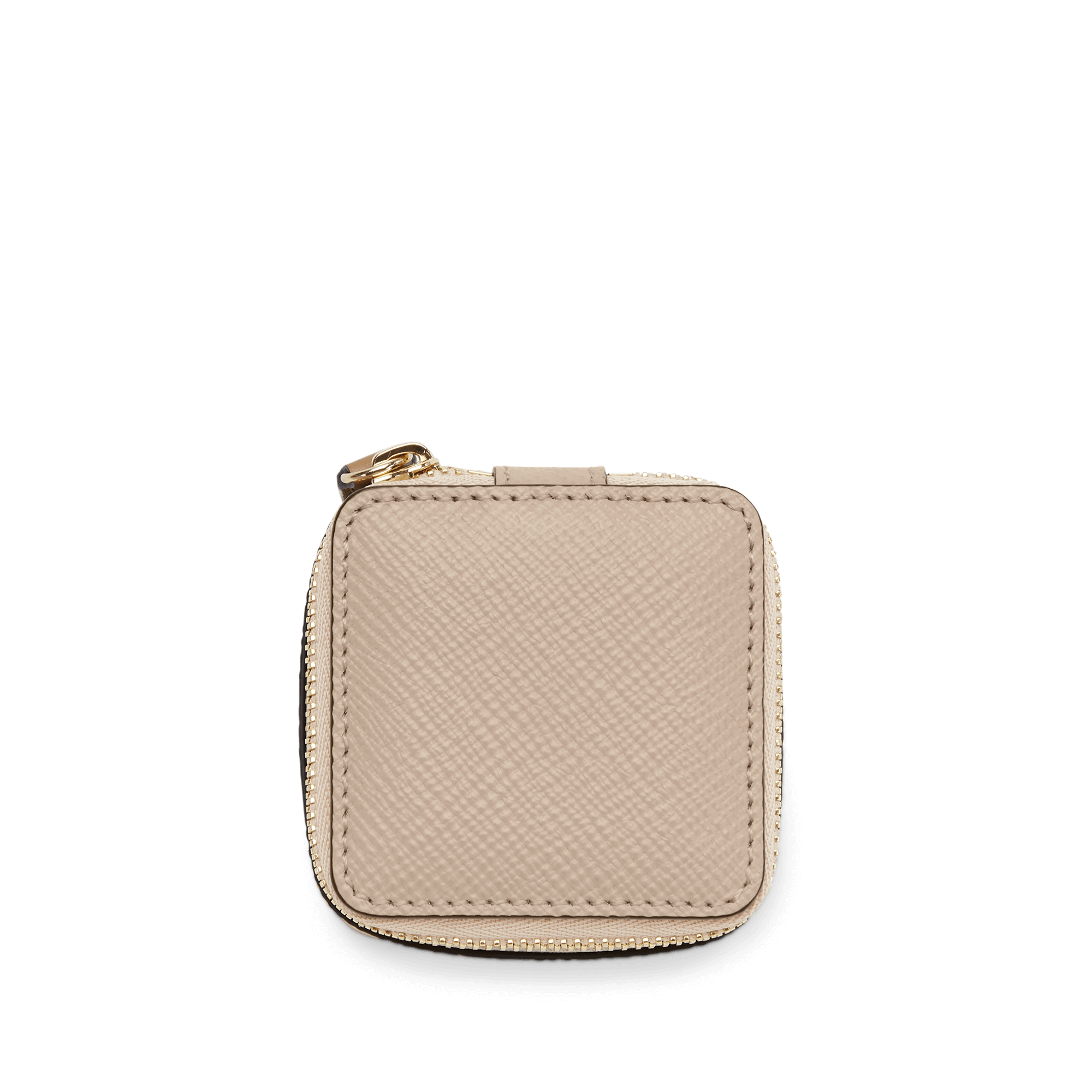 Small Square Trinket Case in Panama - Sandstone