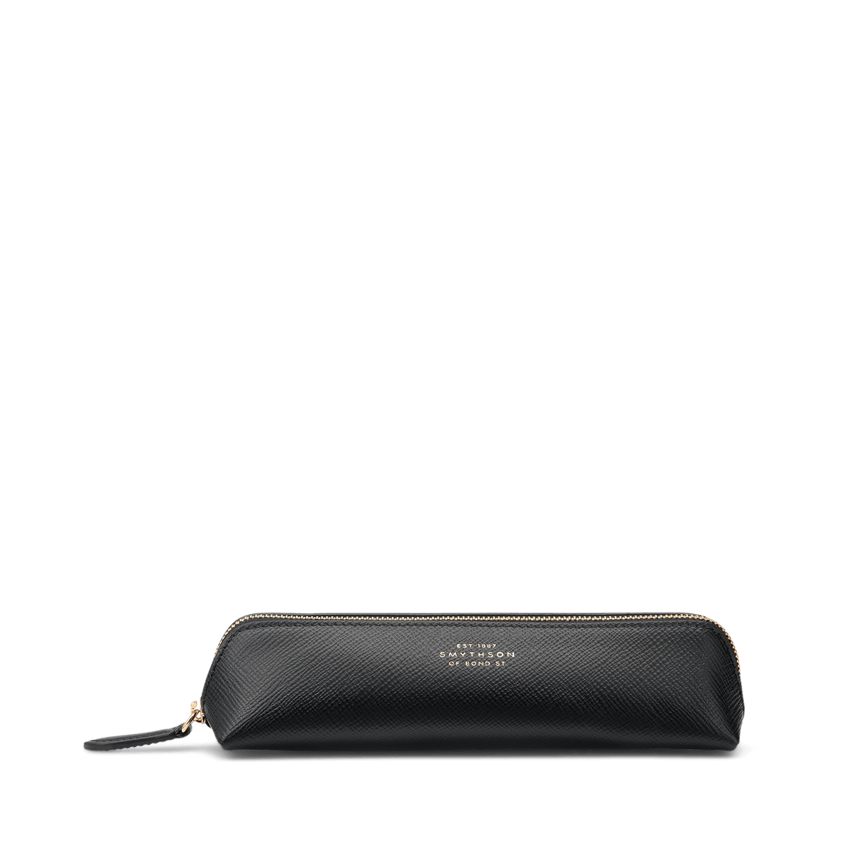 【新品未使用】Smythson Panama Pencil Case Pencil Case in Panama in Black | Smythson
