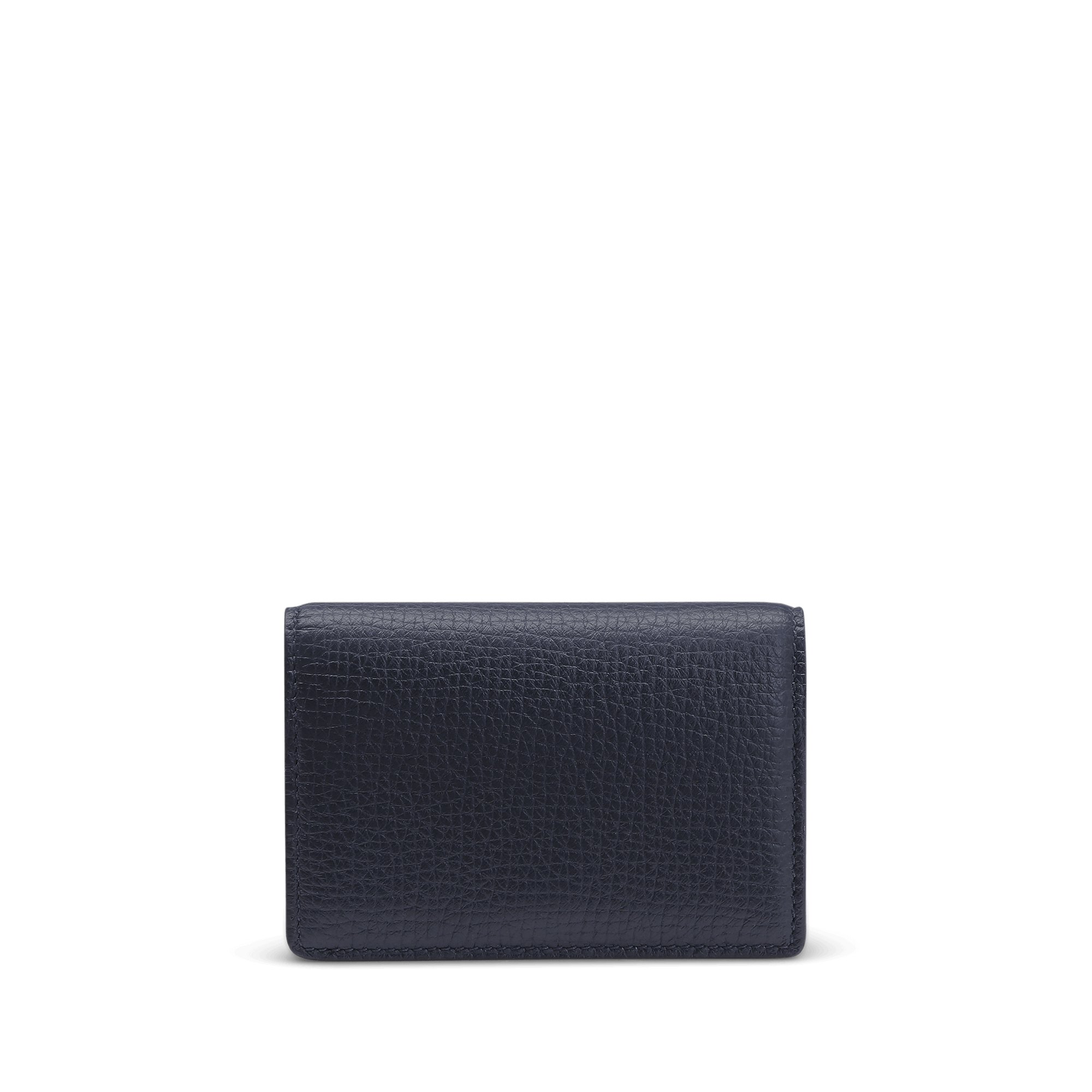 Folded Card Case with Snap Closure in Ludlow - Navy