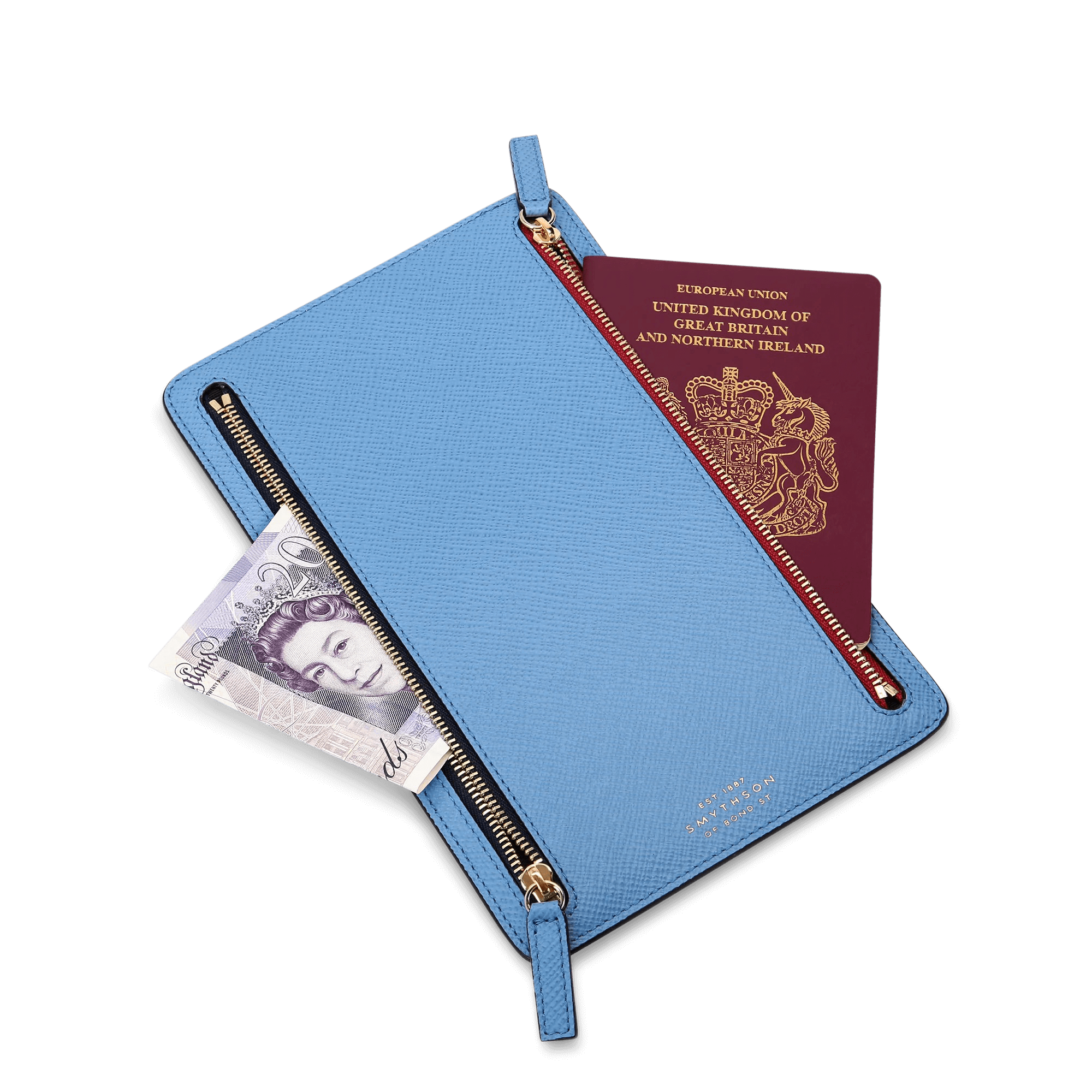Multi-Zip Case in Panama - Nile Blue
