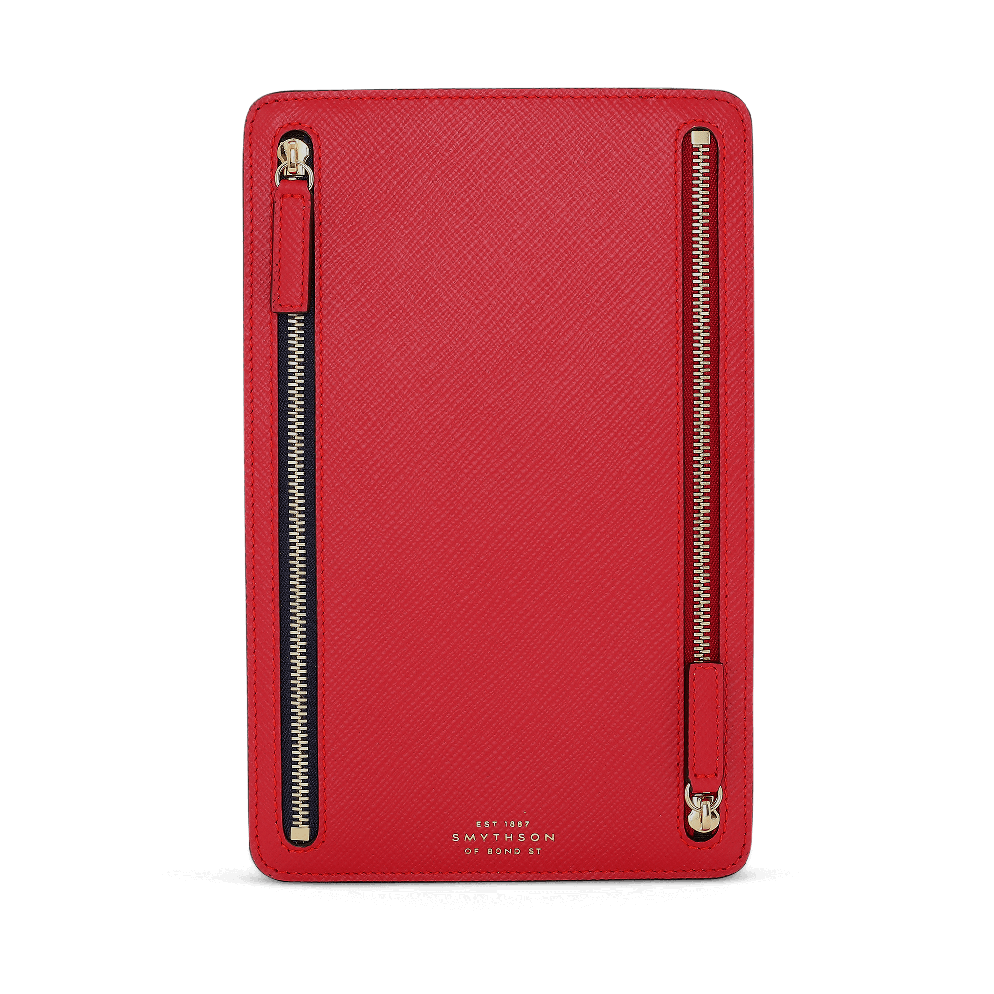 Multi-Zip Case in Panama - Scarlet Red